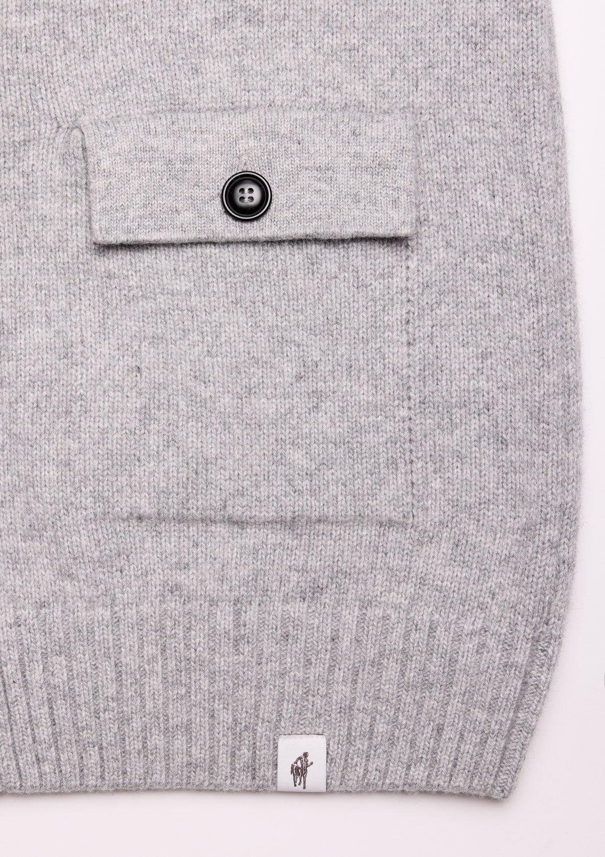 Cashmere Blend Button-Up Cardigan |5141|