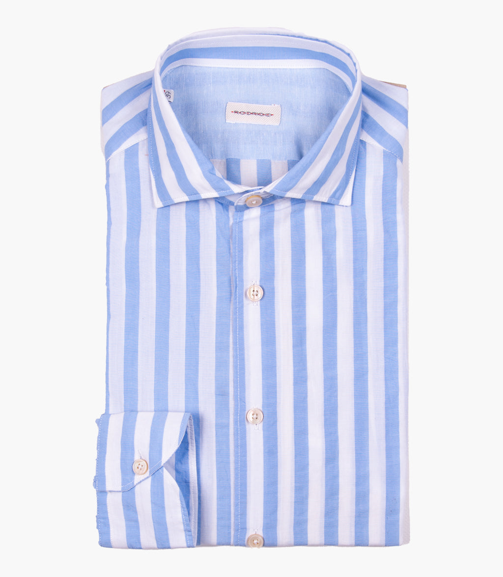 CAMICIA COLLO FRANCESE IN PURO COTONE