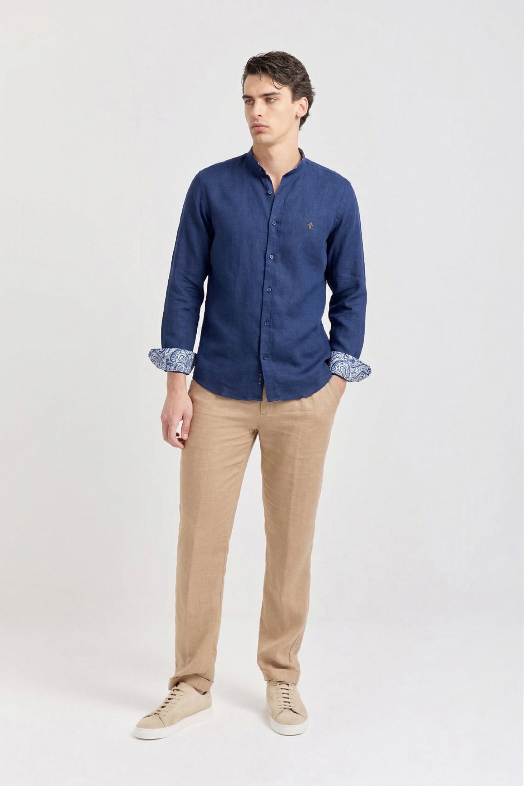 CAMICIA COLLO COREANO