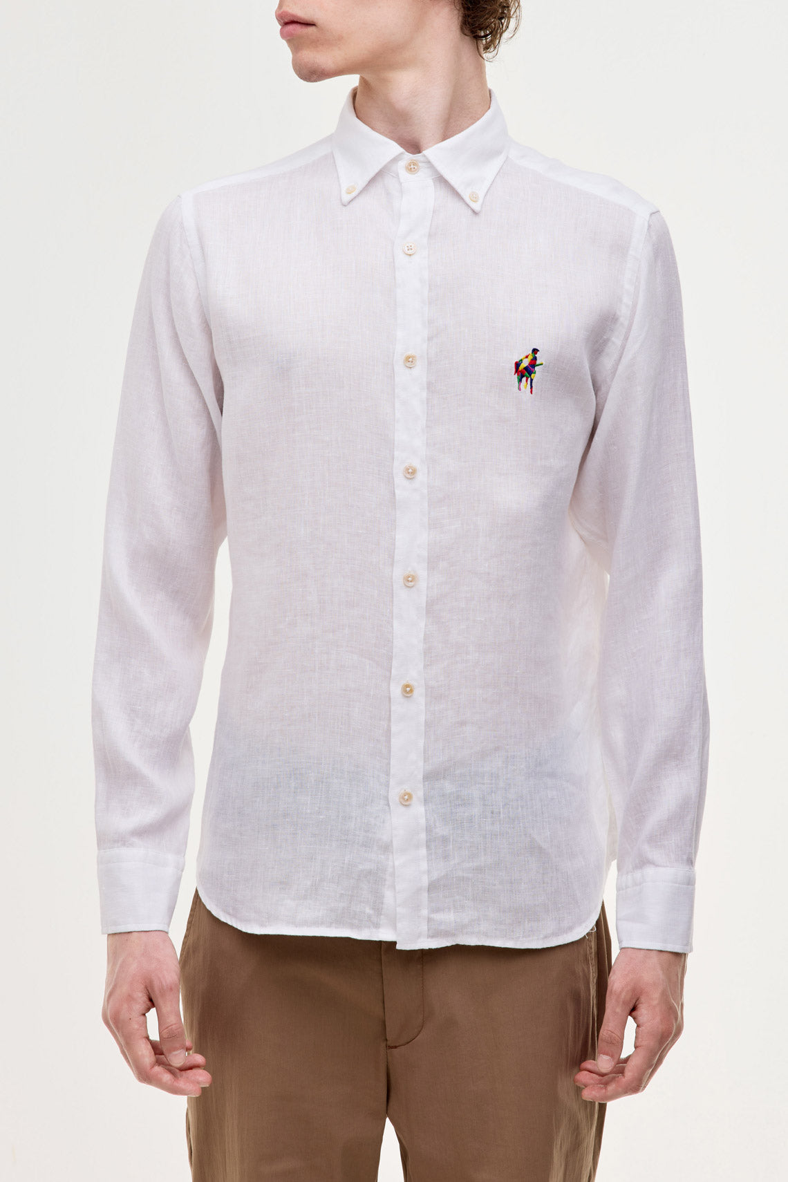 CAMICIA IN MISTO LINO