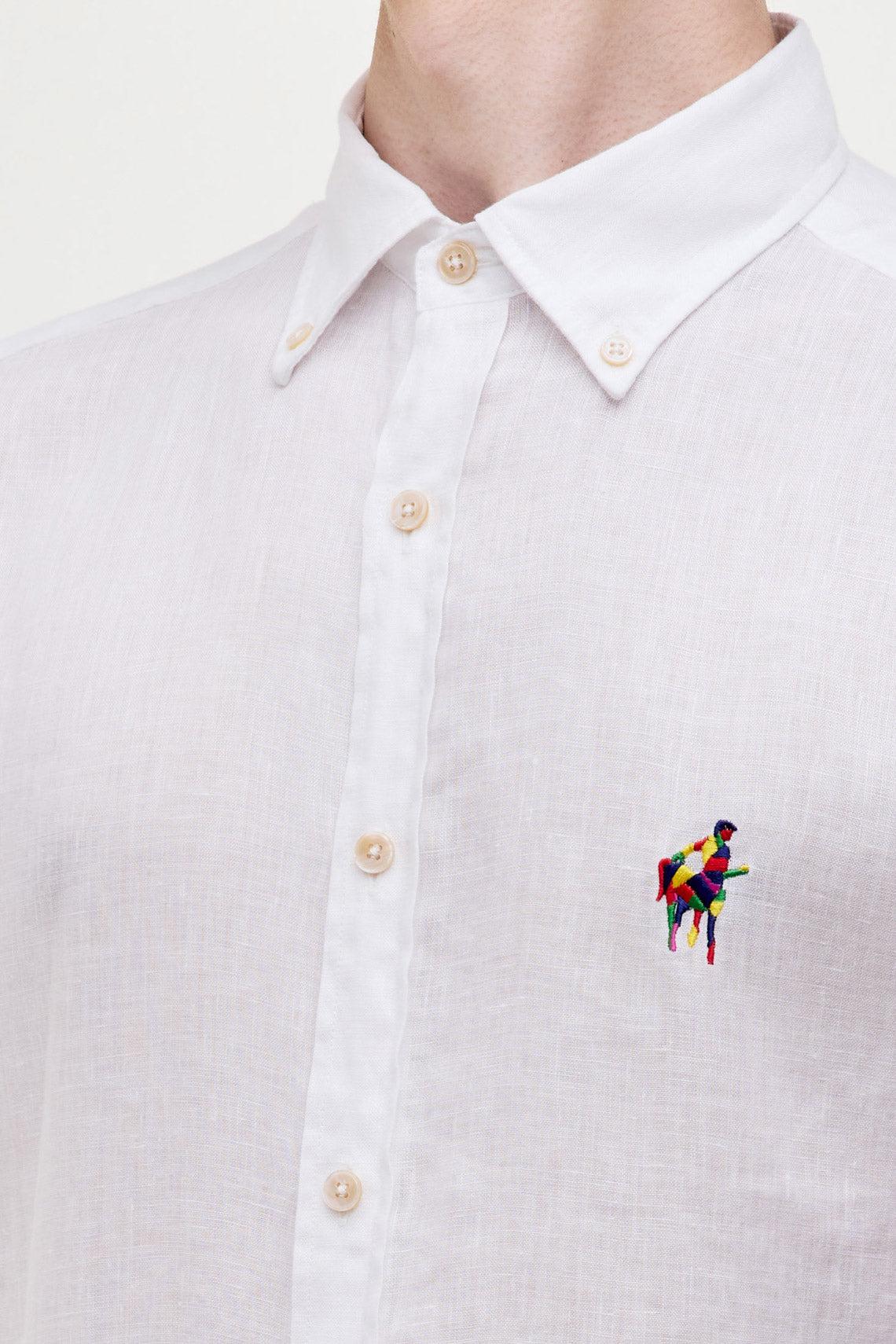 CAMICIA IN MISTO LINO