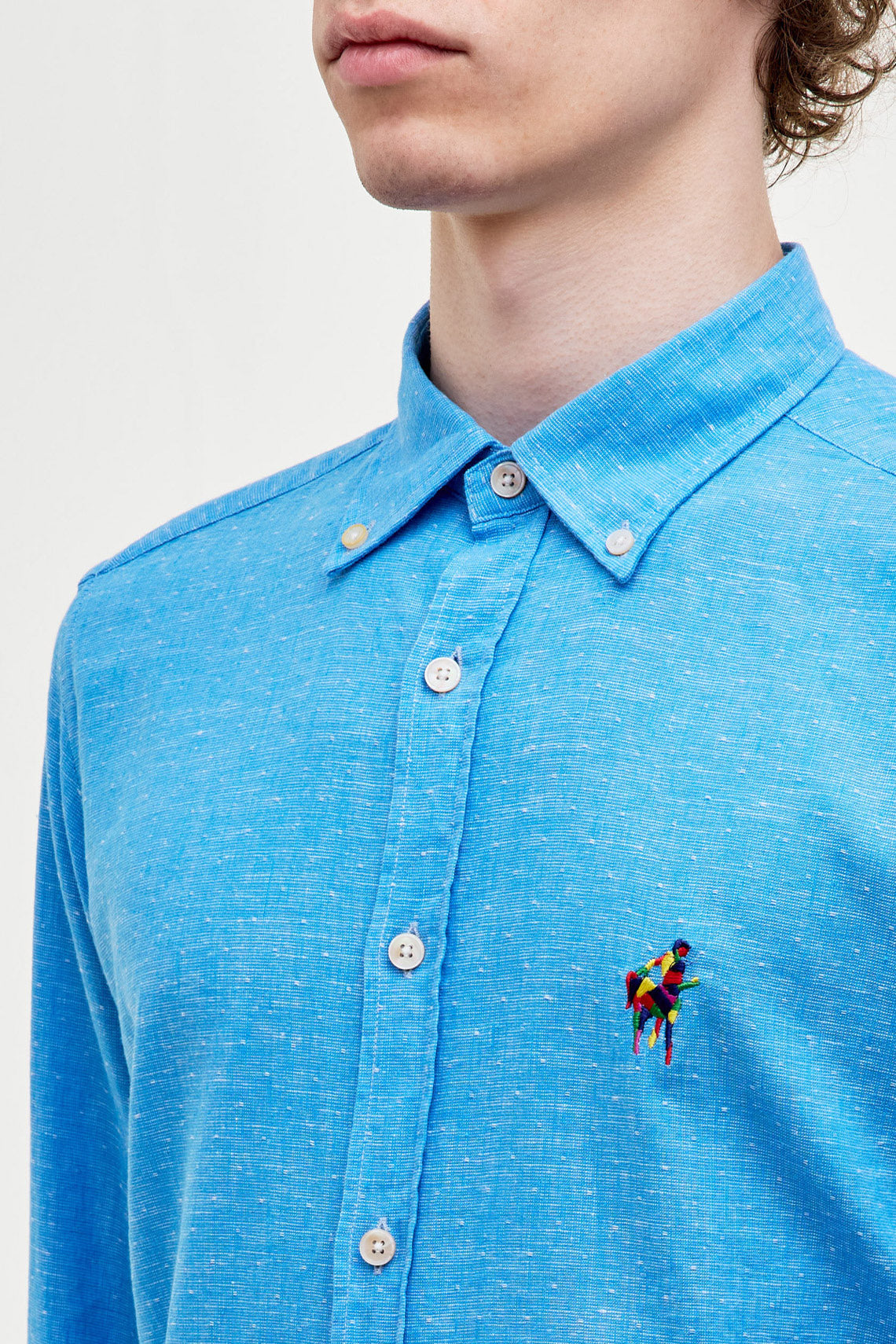 CAMICIA IN MISTO LINO