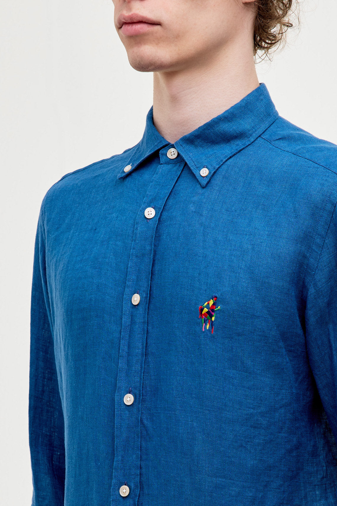 CAMICIA IN MISTO LINO