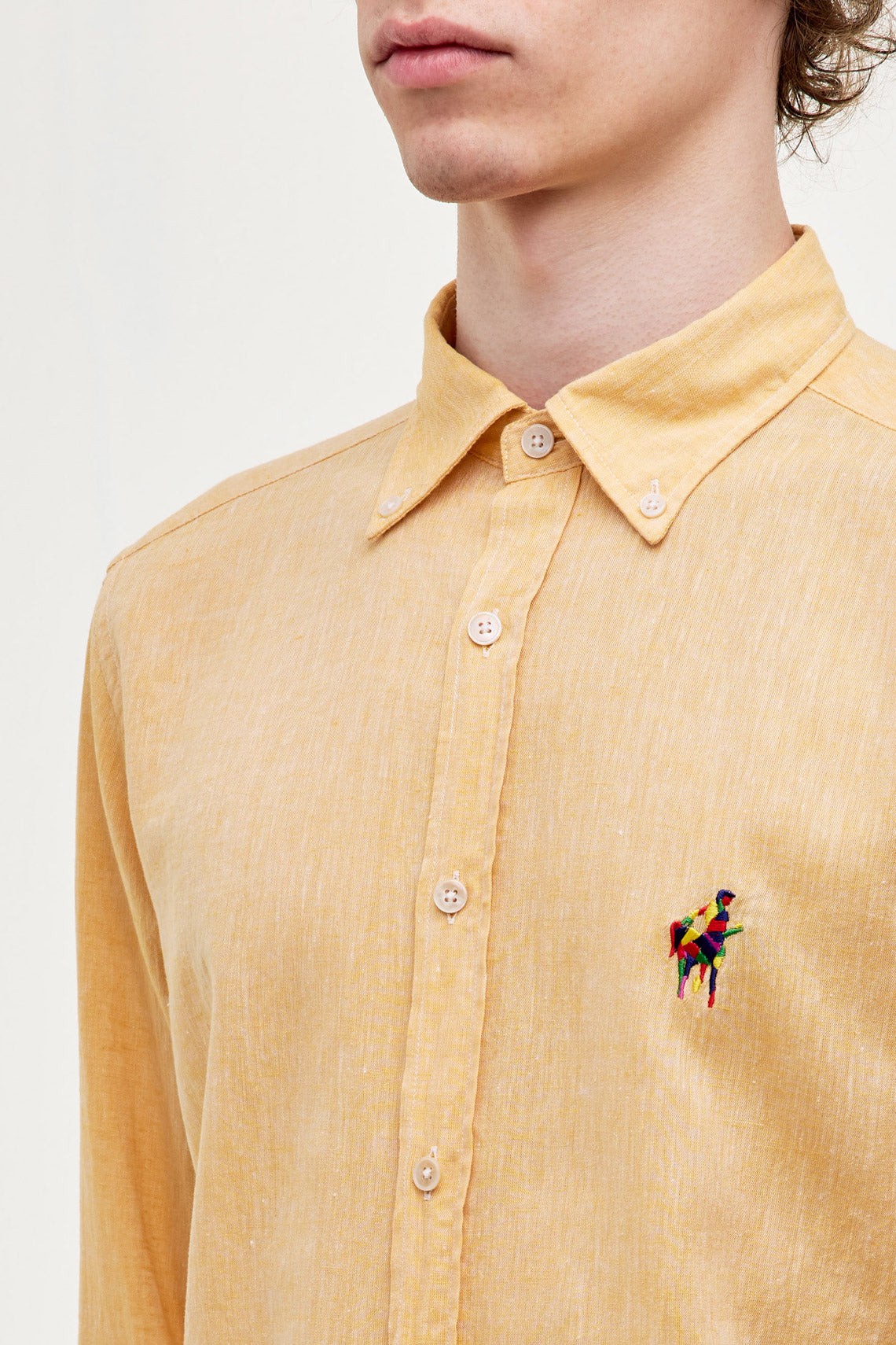 CAMICIA IN MISTO LINO