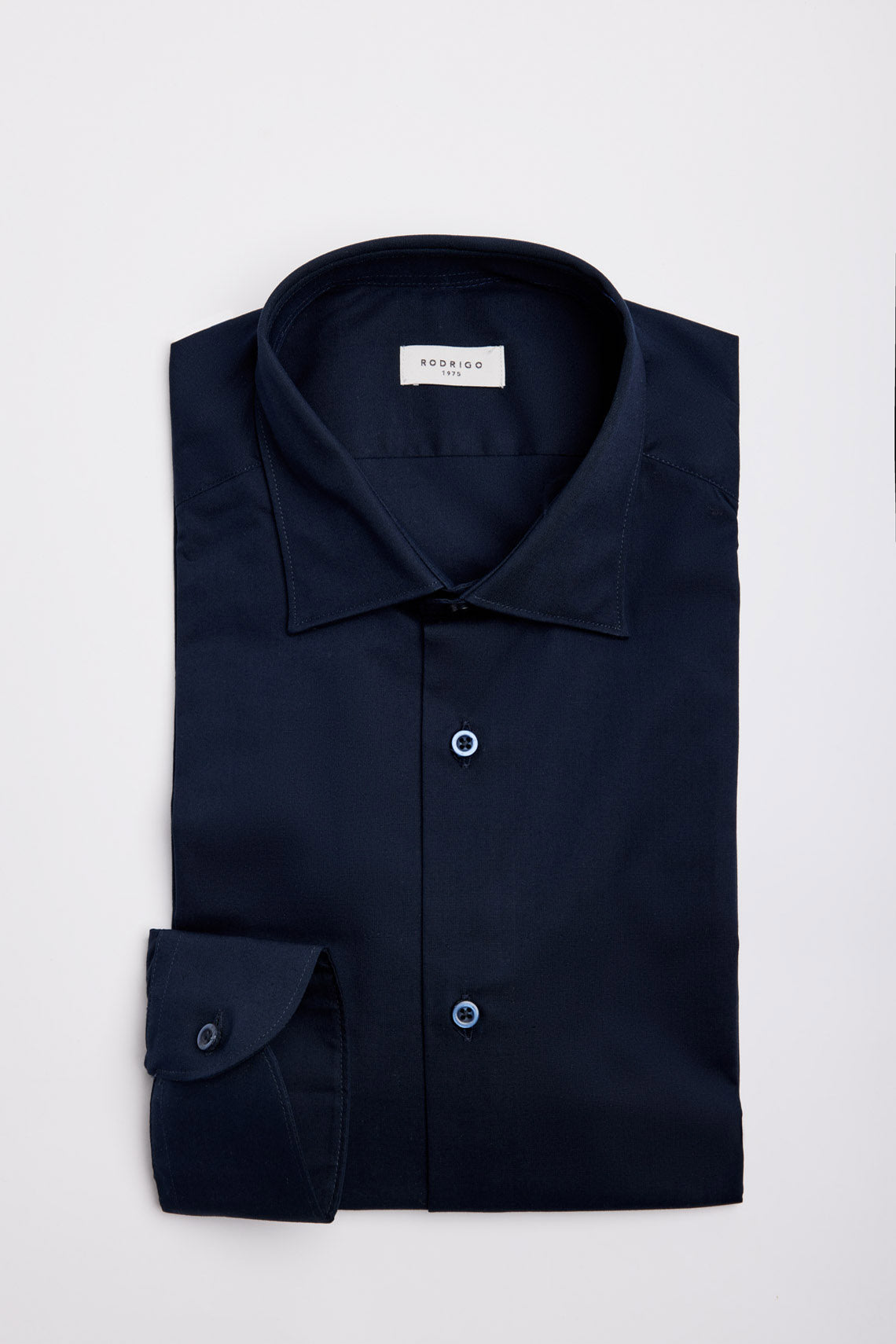 Camicia in popeline di cotone stretch