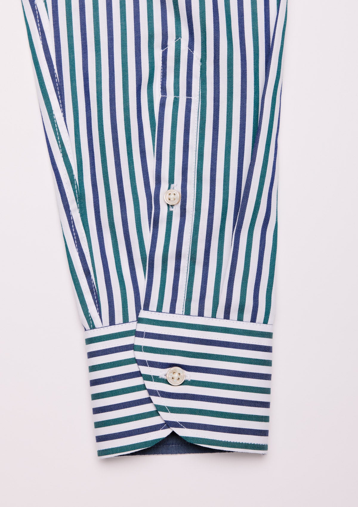 CAMICIA COLLO BUTTON DOWN RIGATA |5185|