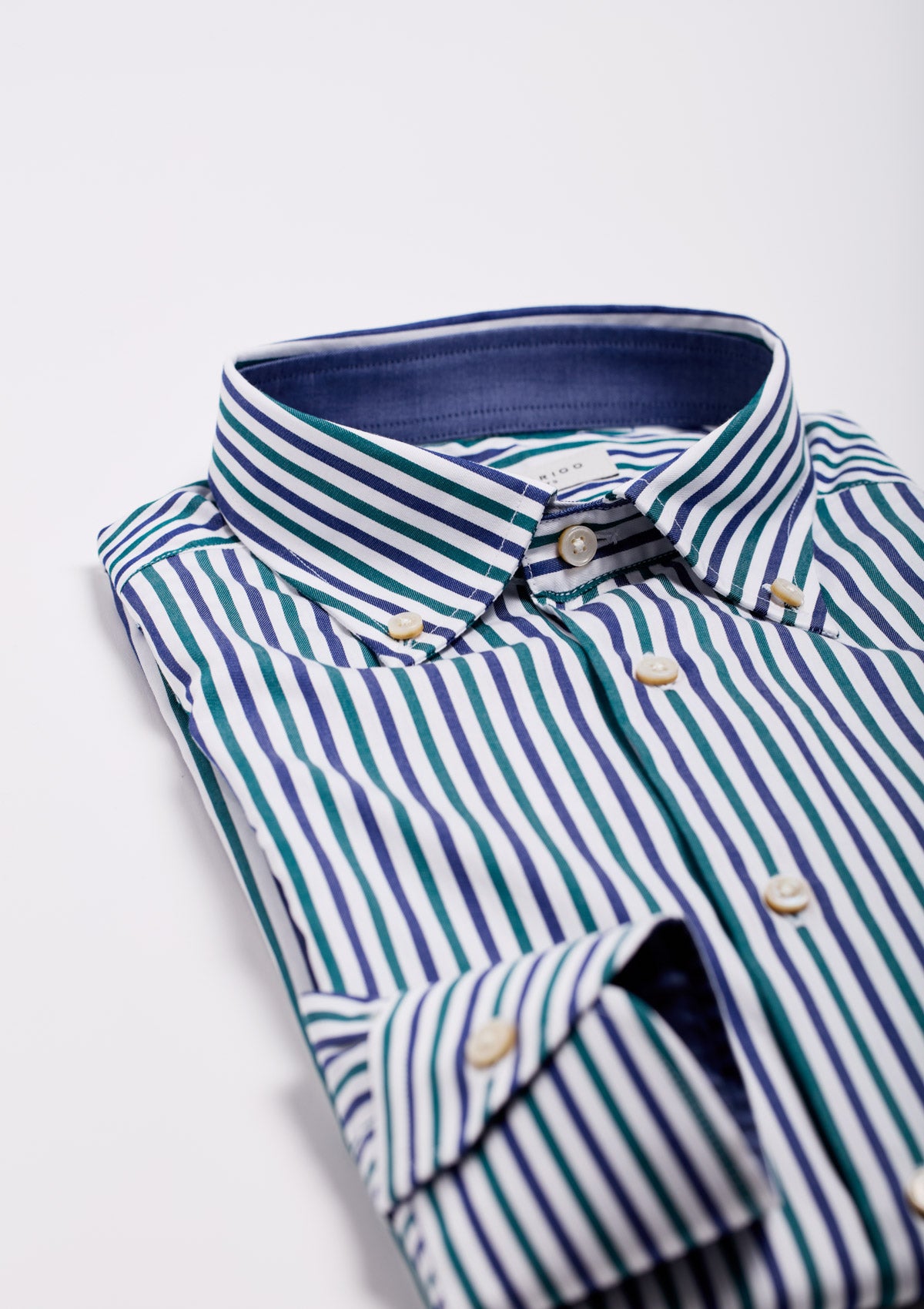 CAMICIA COLLO BUTTON DOWN RIGATA |5274|