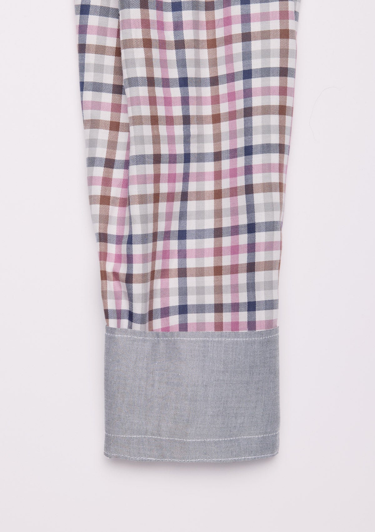 CAMICIA COLLO FRANCESE A QUADRI |5100|