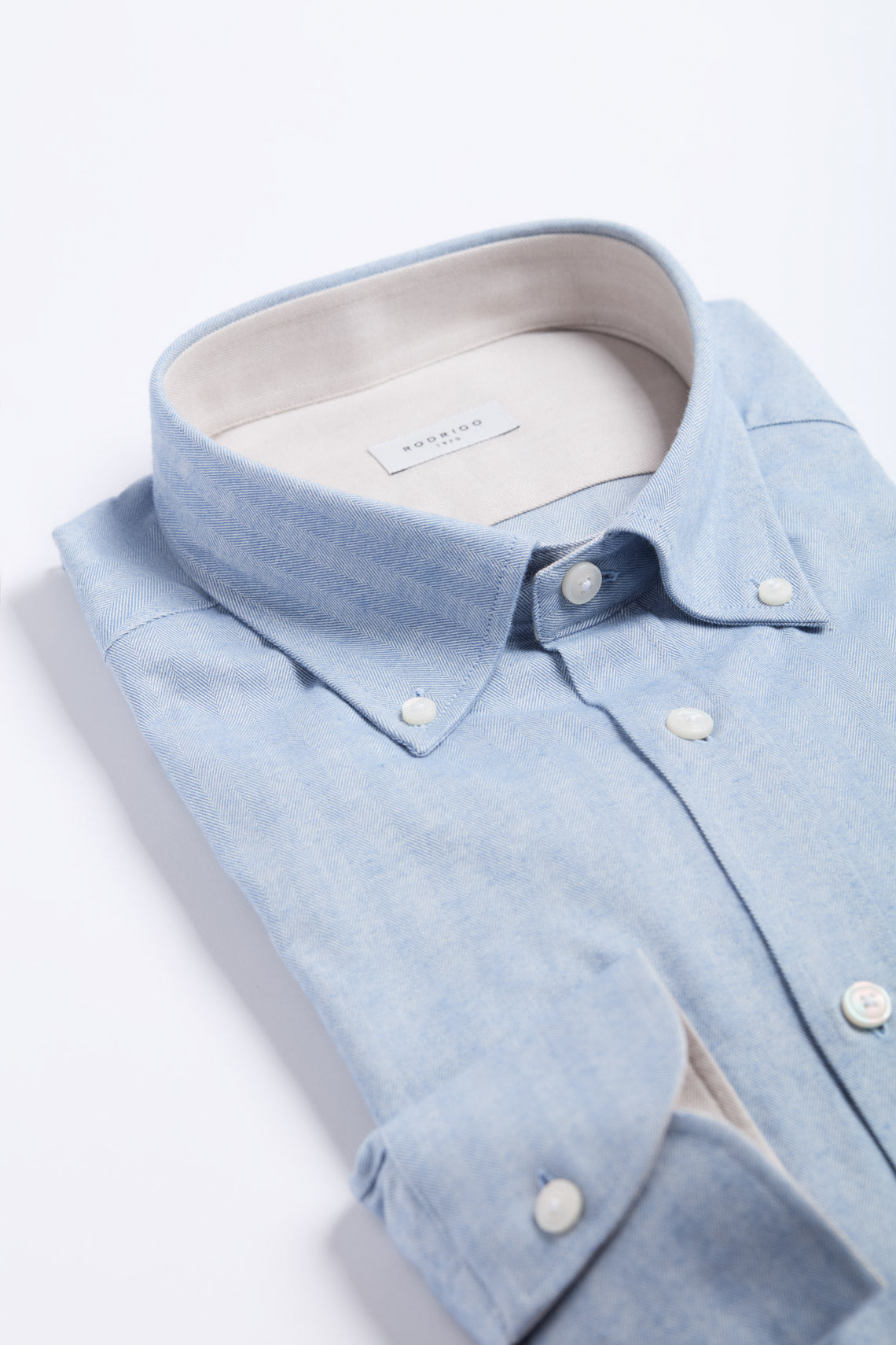 CAMICIA COLLO BUTTON DOWN FLANELLA  SPIGATA  |6238|