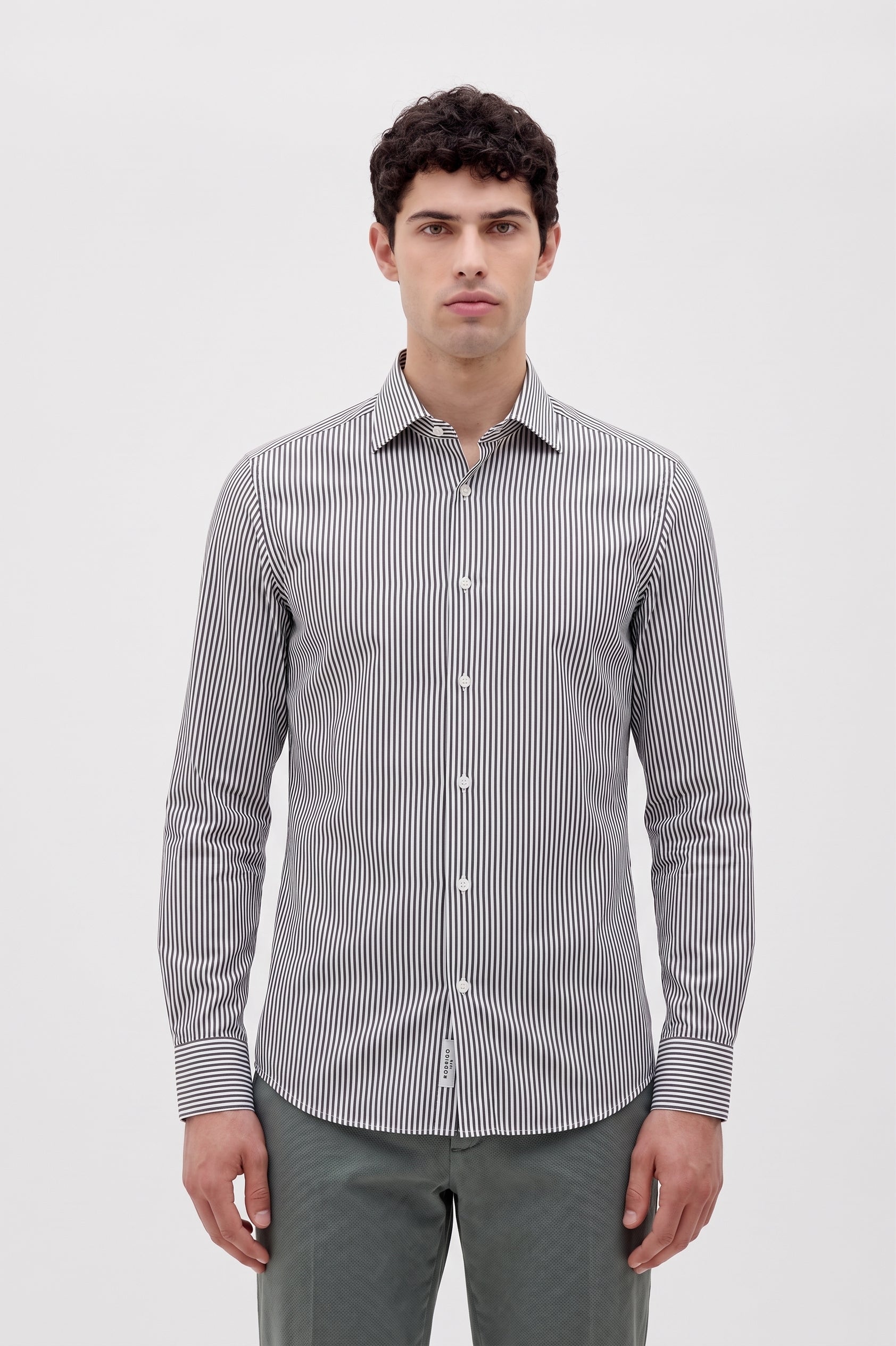 CAMICIA RIGATA  CON PINCES