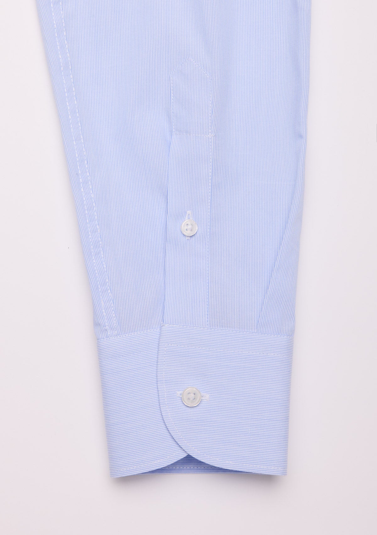 CAMICIA COLLO FRANCESE A RIGHE  |5196|