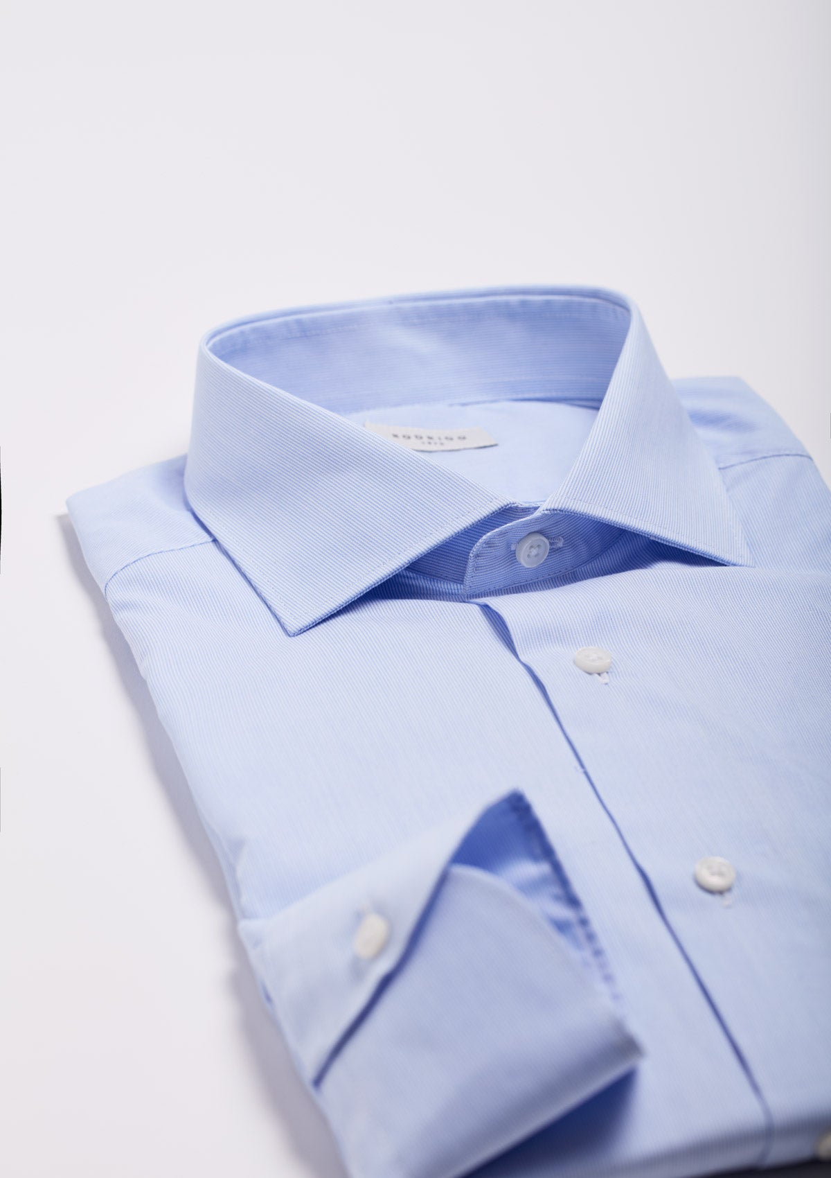 CAMICIA COLLO FRANCESE A RIGHE  |5285|