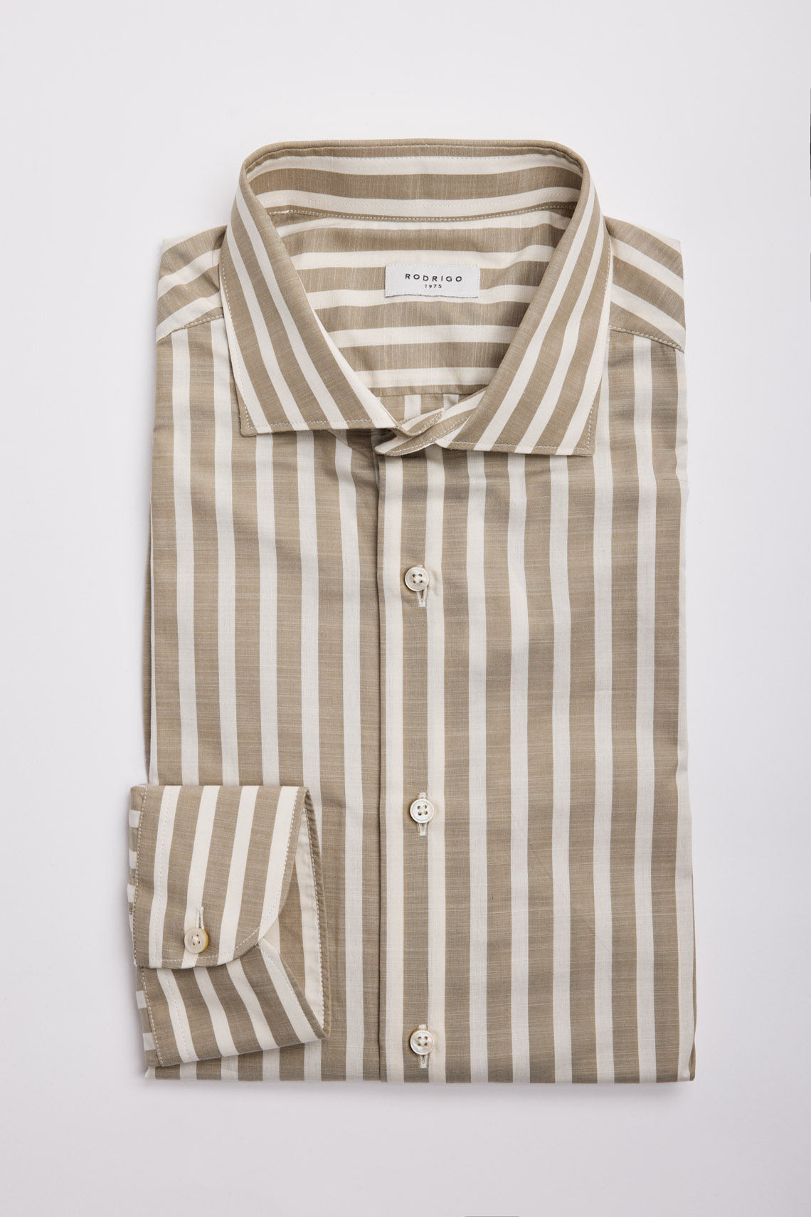 CAMICIA RIGATA COLLO FRANCESE