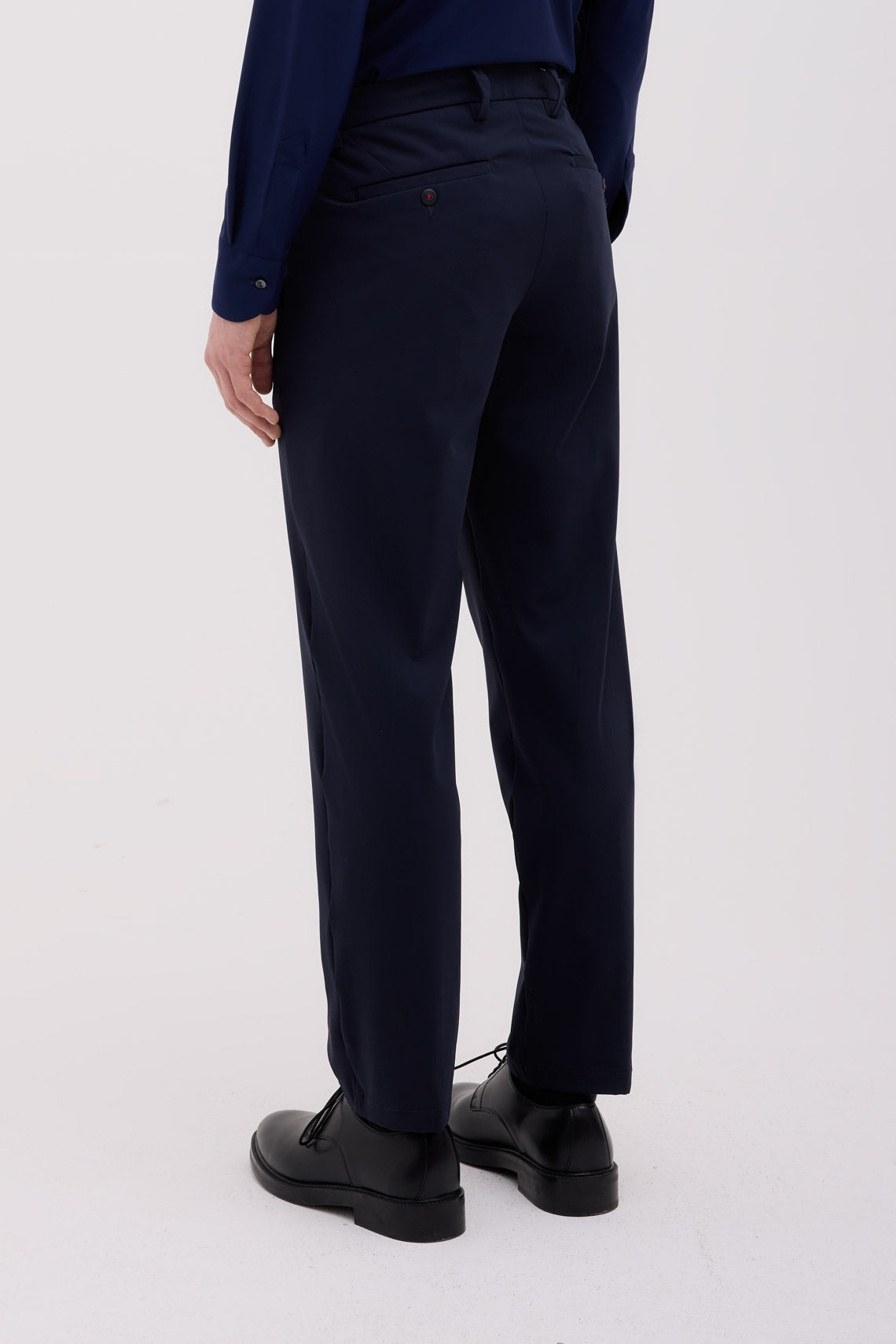 CAMICIA COLLO FRANCESE TESSUTO TECHNO TINTA UNITA