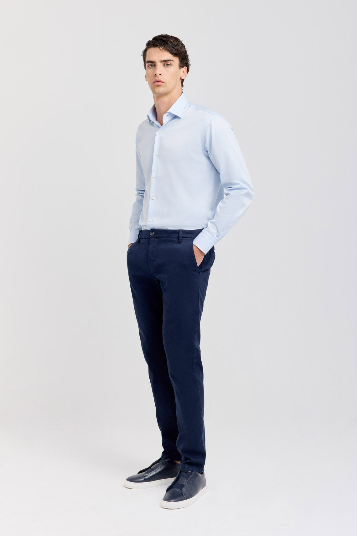 CAMICIA CLASSICA IN TWILL