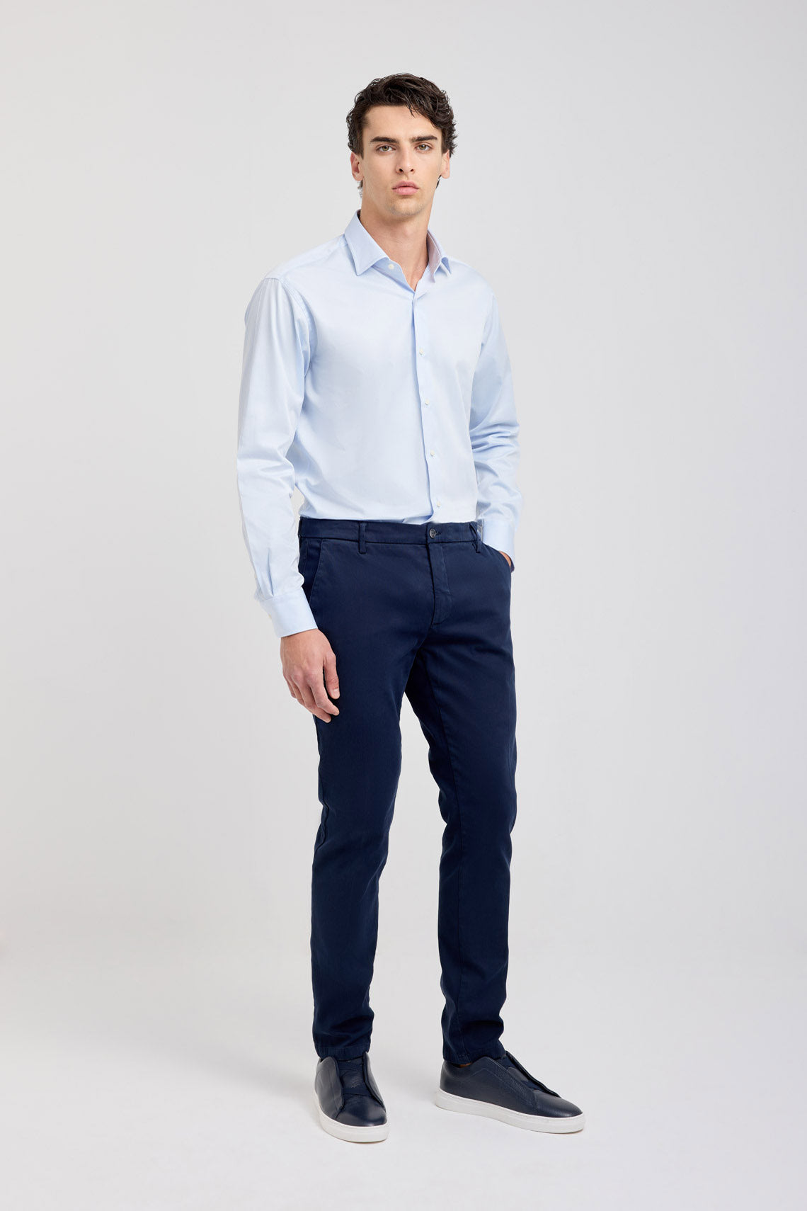 CAMICIA CLASSICA IN TWILL