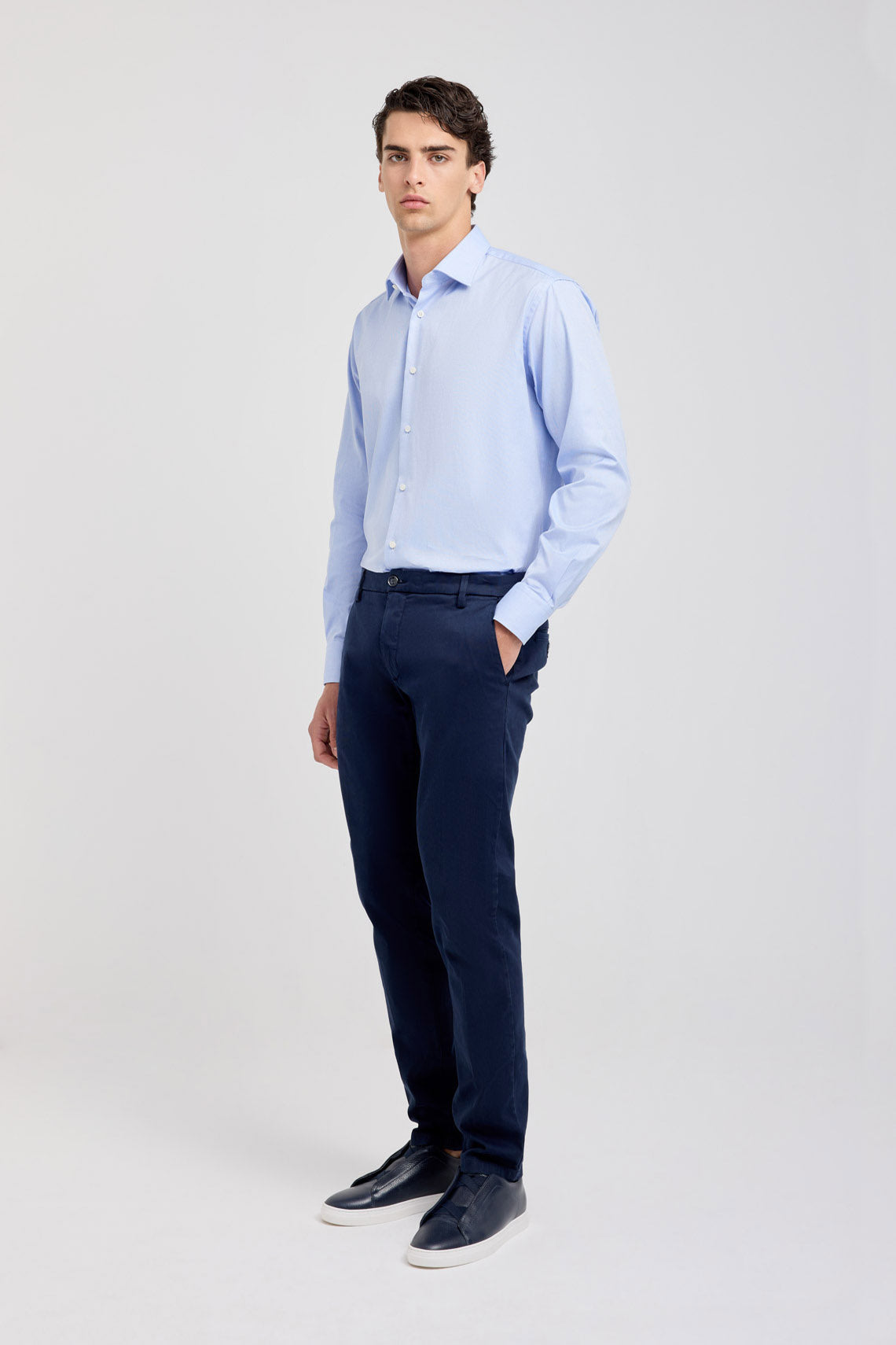 CAMICIA CLASSICA IN TWILL