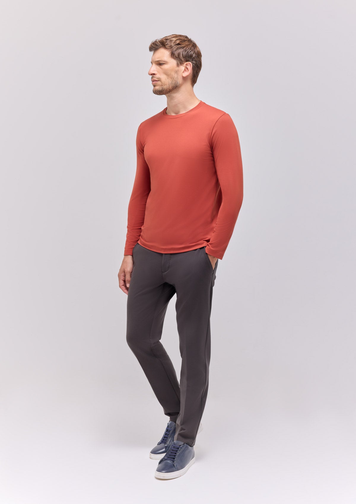 MAGLIA GIROCOLLO MANICA LUNGA |4939|