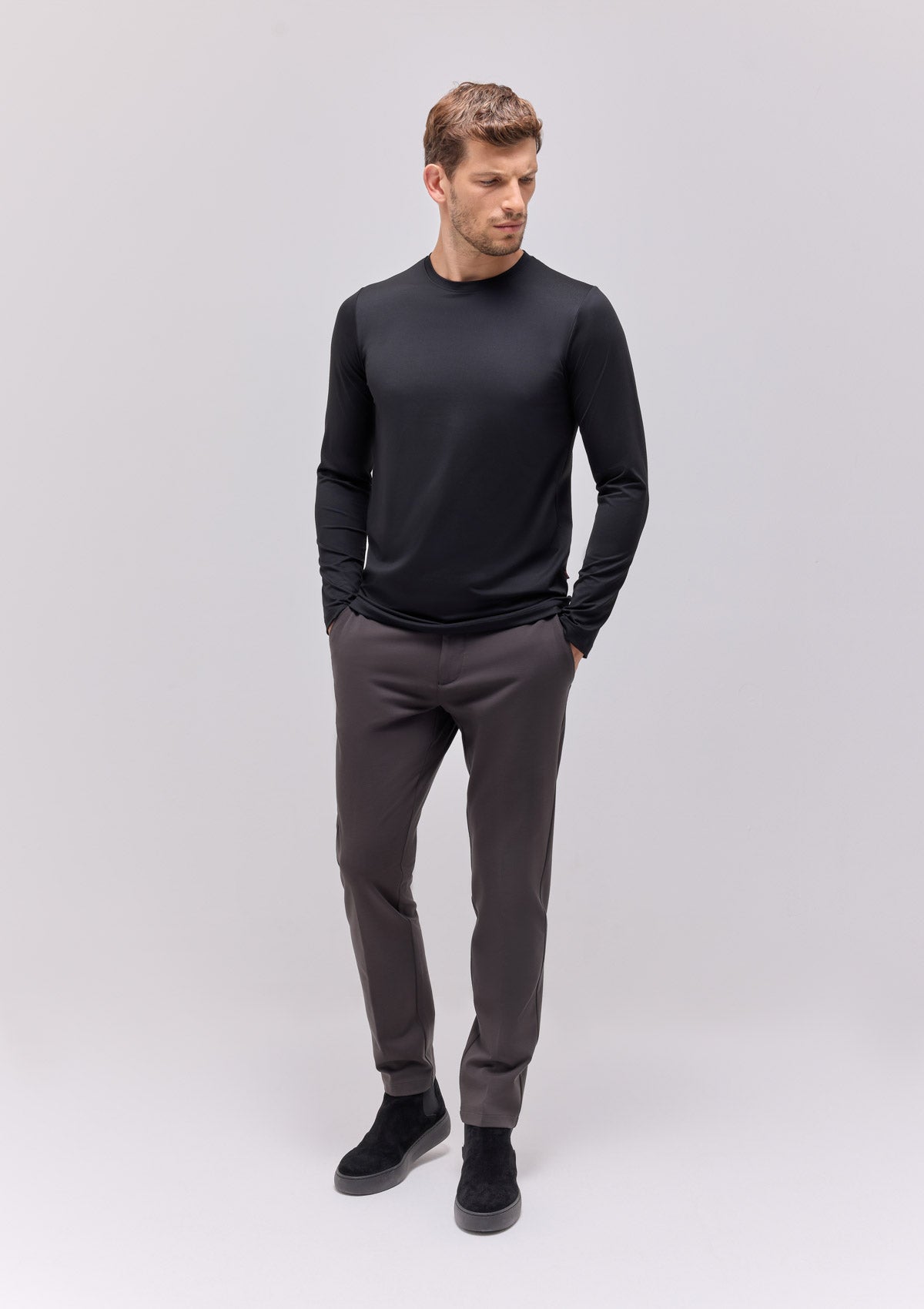 MAGLIA GIROCOLLO MANICA LUNGA |4762|