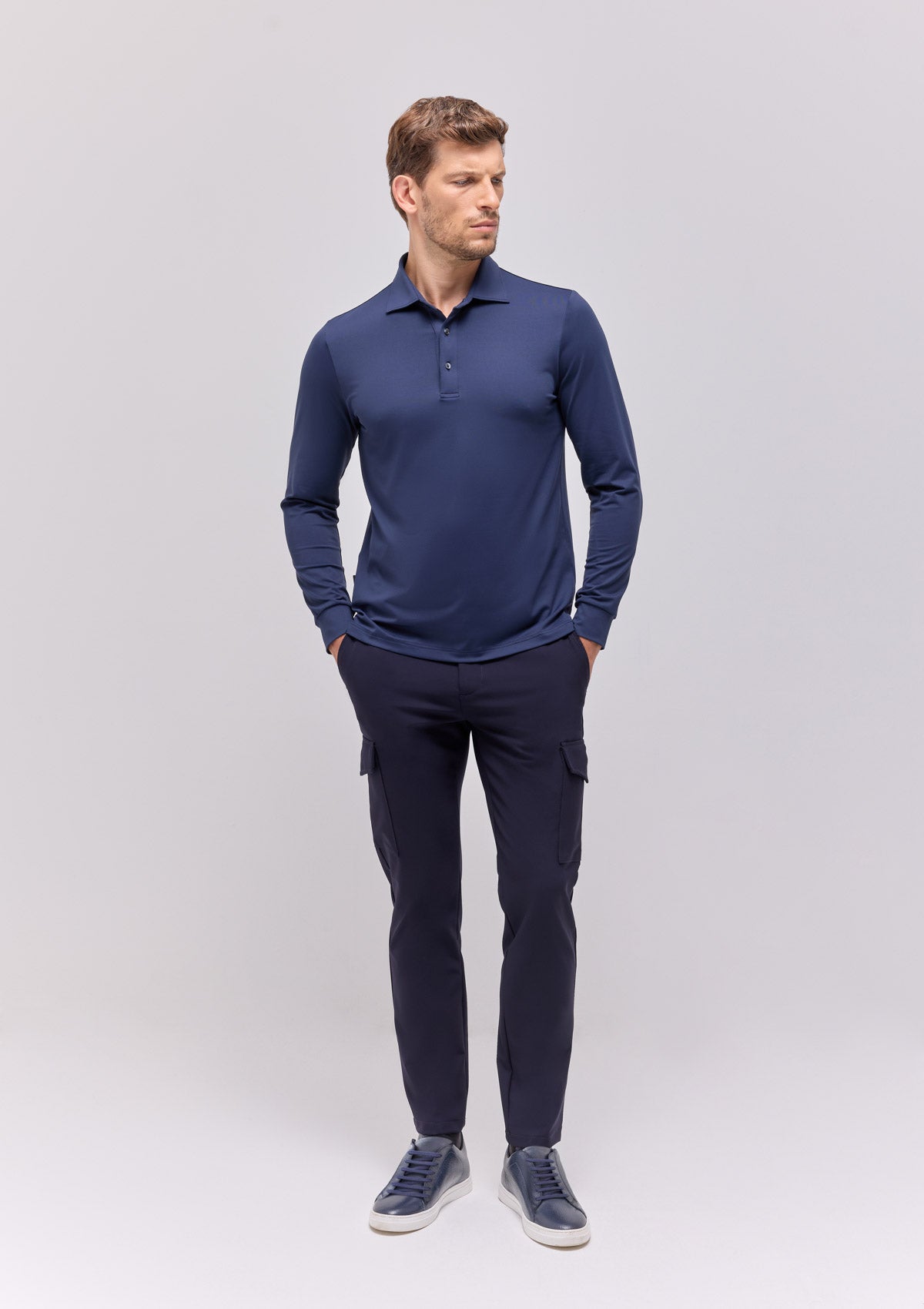 MAGLIA POLO MANICA LUNGA |5030|