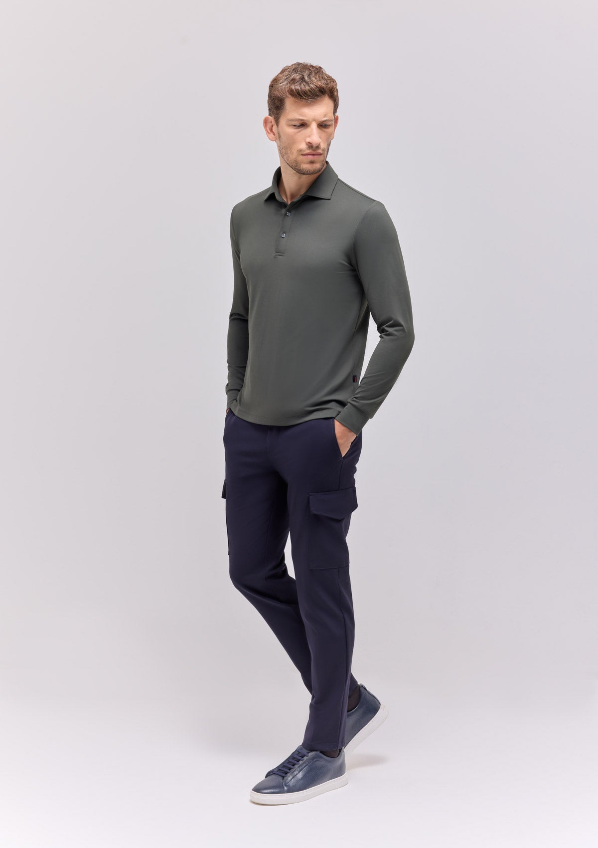 MAGLIA POLO MANICA LUNGA |4942|