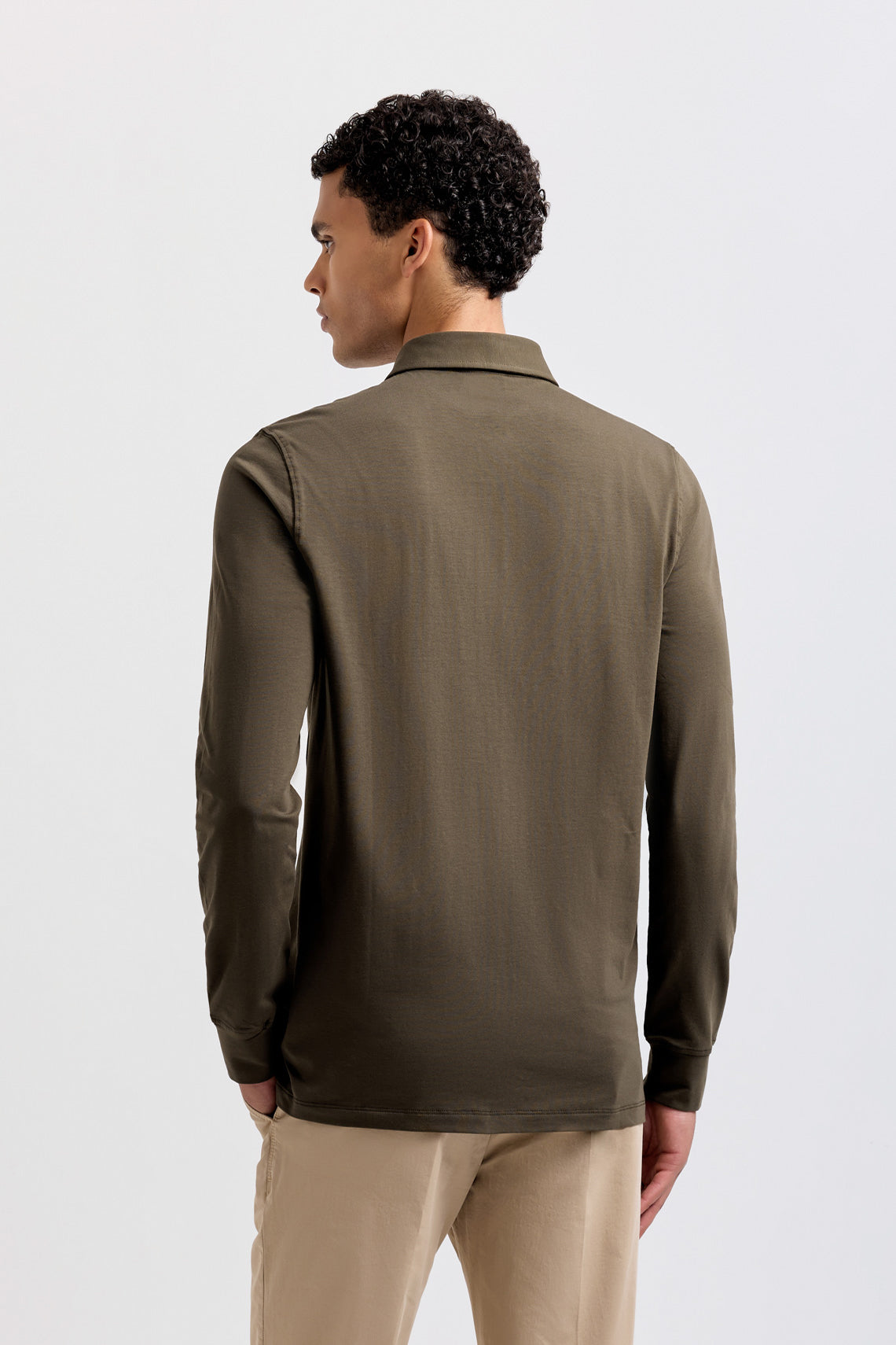 POLO MANICA LUNGA JERSEY