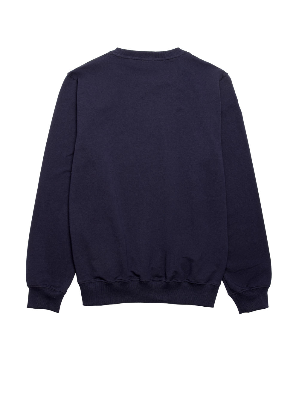 Felpa in cotone con logo ricamato