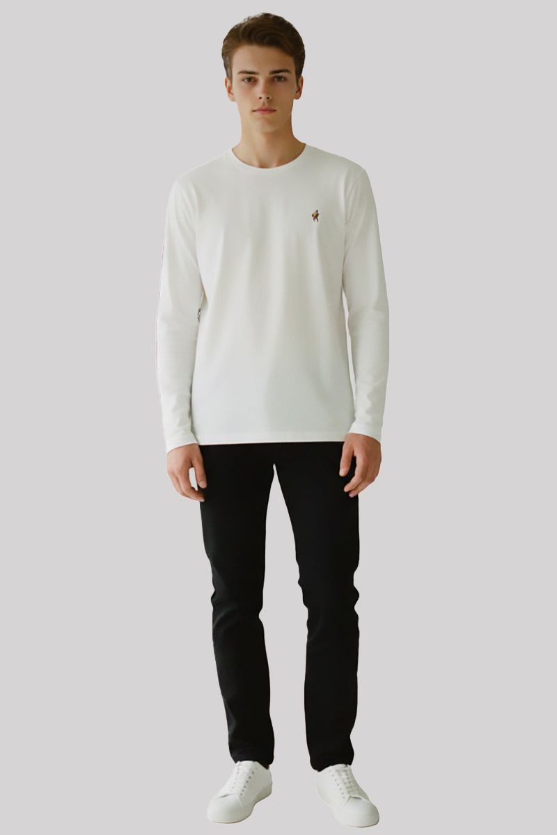 Rodrigo + Lodola comfort stretch brushed crewneck sweatshirt