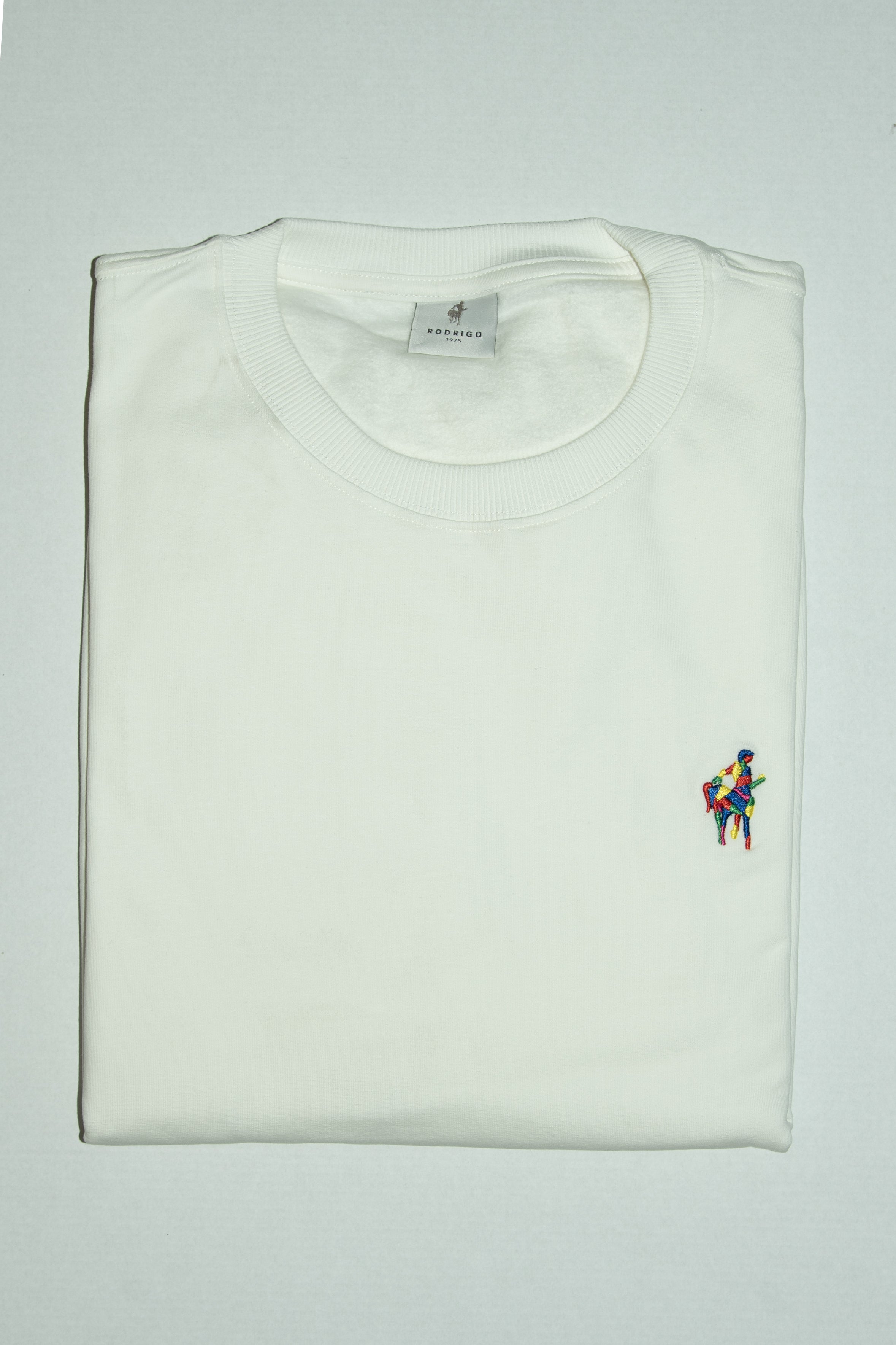 Rodrigo + Lodola comfort stretch brushed crewneck sweatshirt