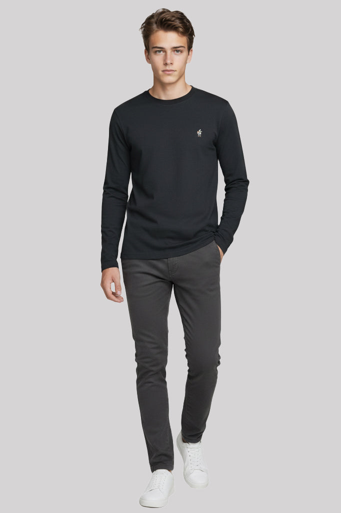 Rodrigo + Lodola comfort stretch brushed crewneck sweatshirt