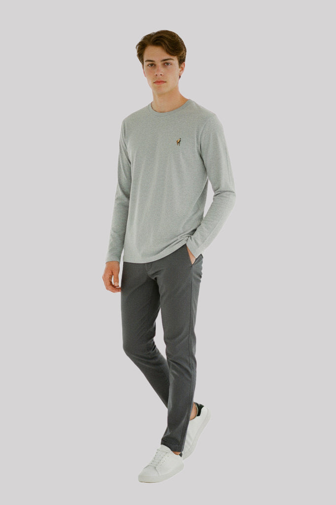 Rodrigo + Lodola comfort stretch brushed crewneck sweatshirt
