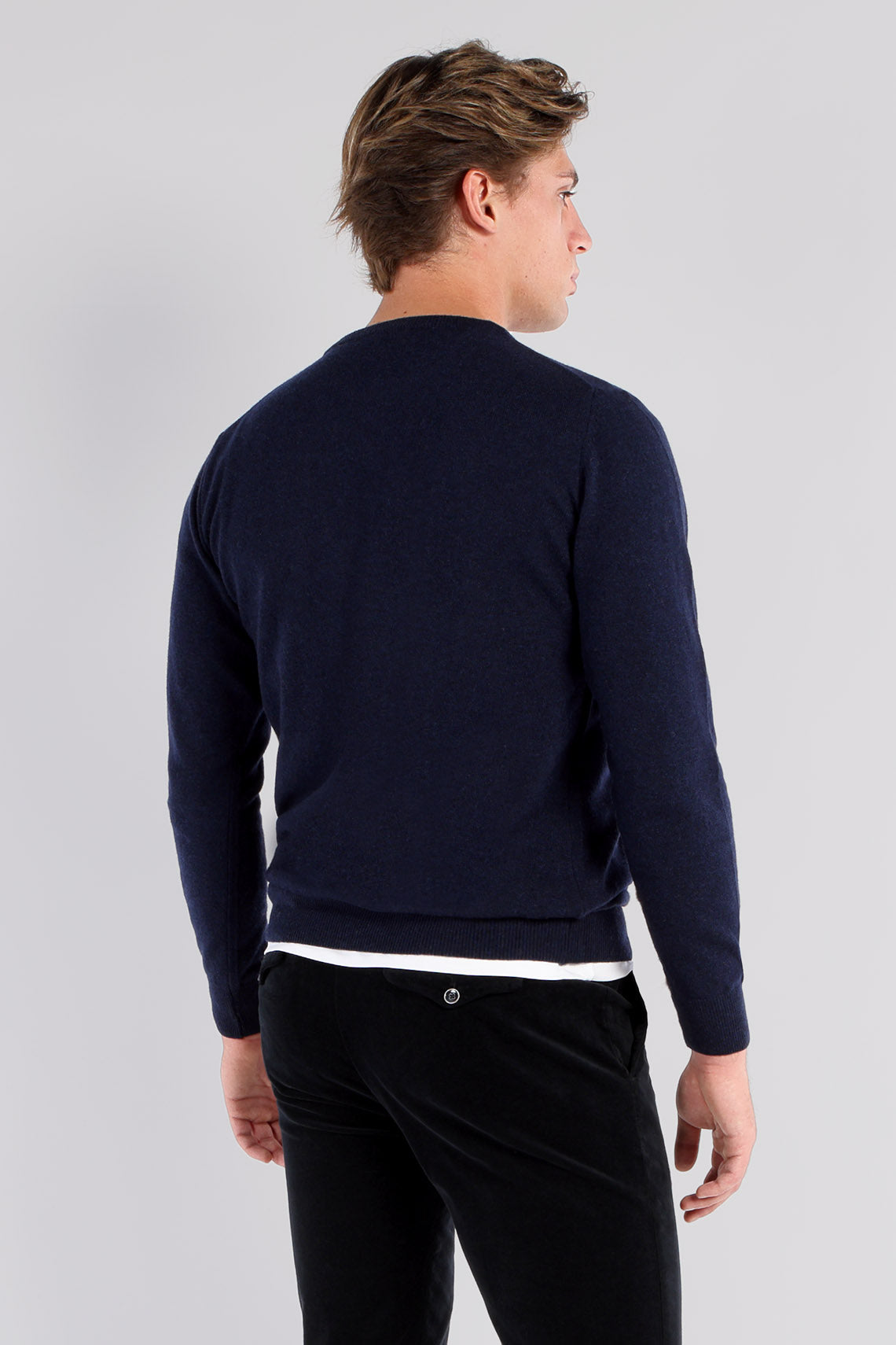 MAGLIA GIROCOLLO MISTO LANA