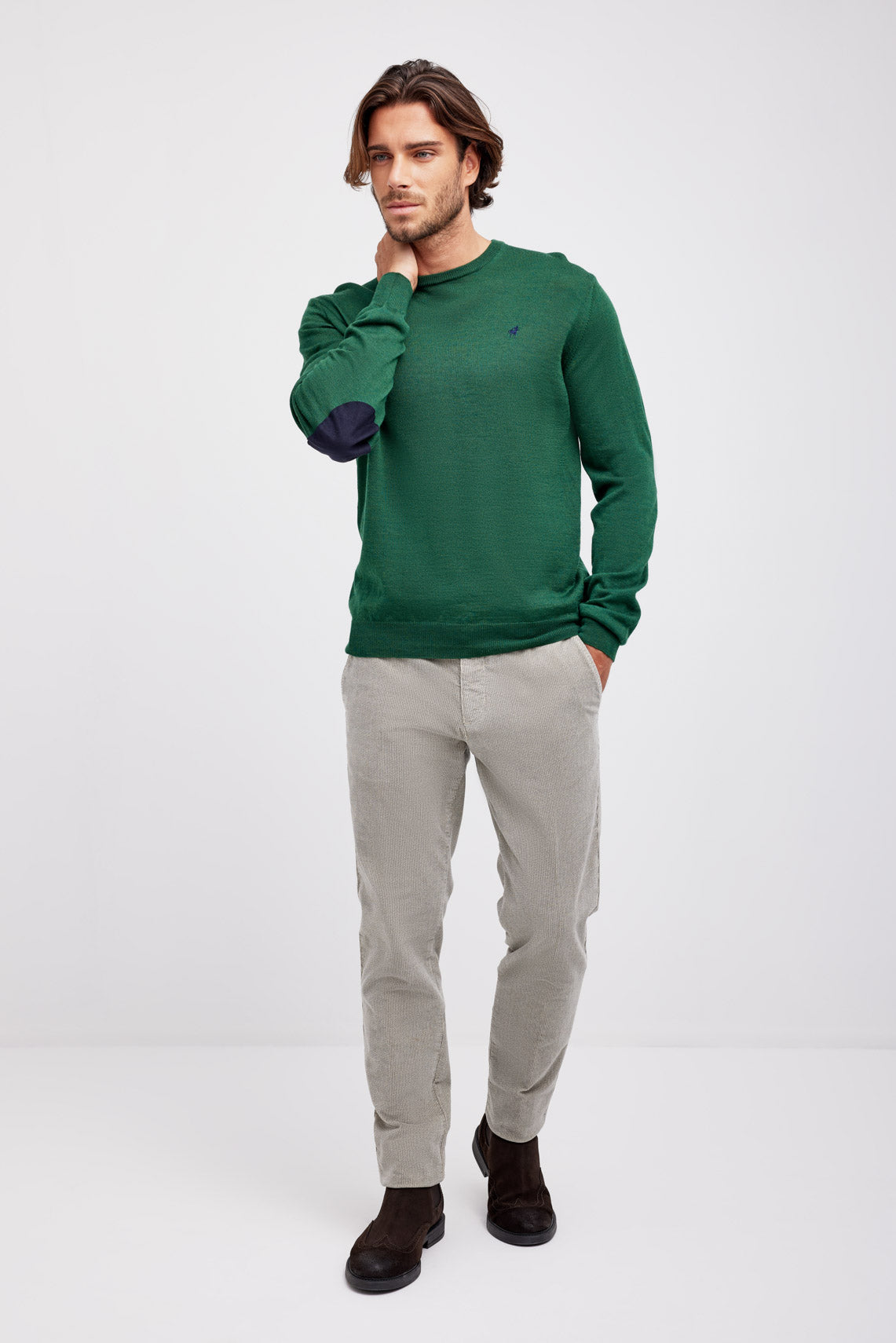 MAGLIA GIROCOLLO MISTO LANA |5779|