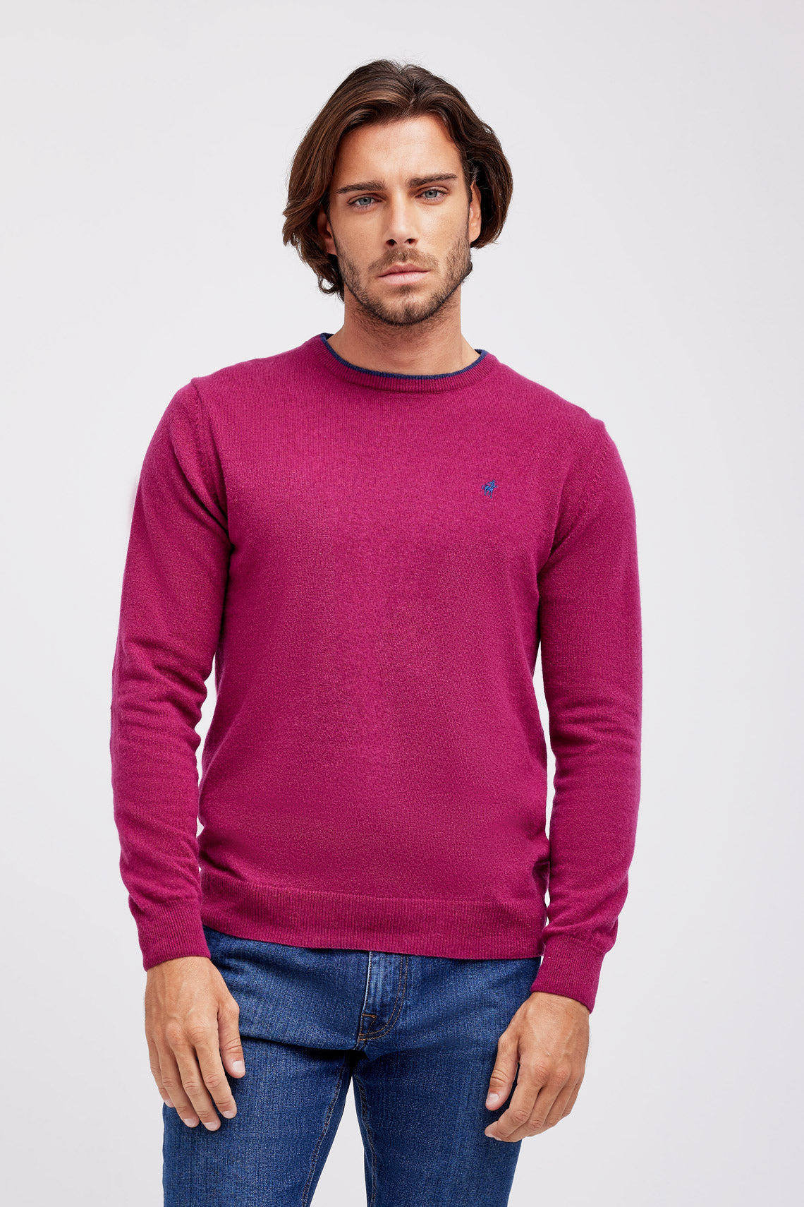 MAGLIA GIROCOLLO MISTO LANA |5682|
