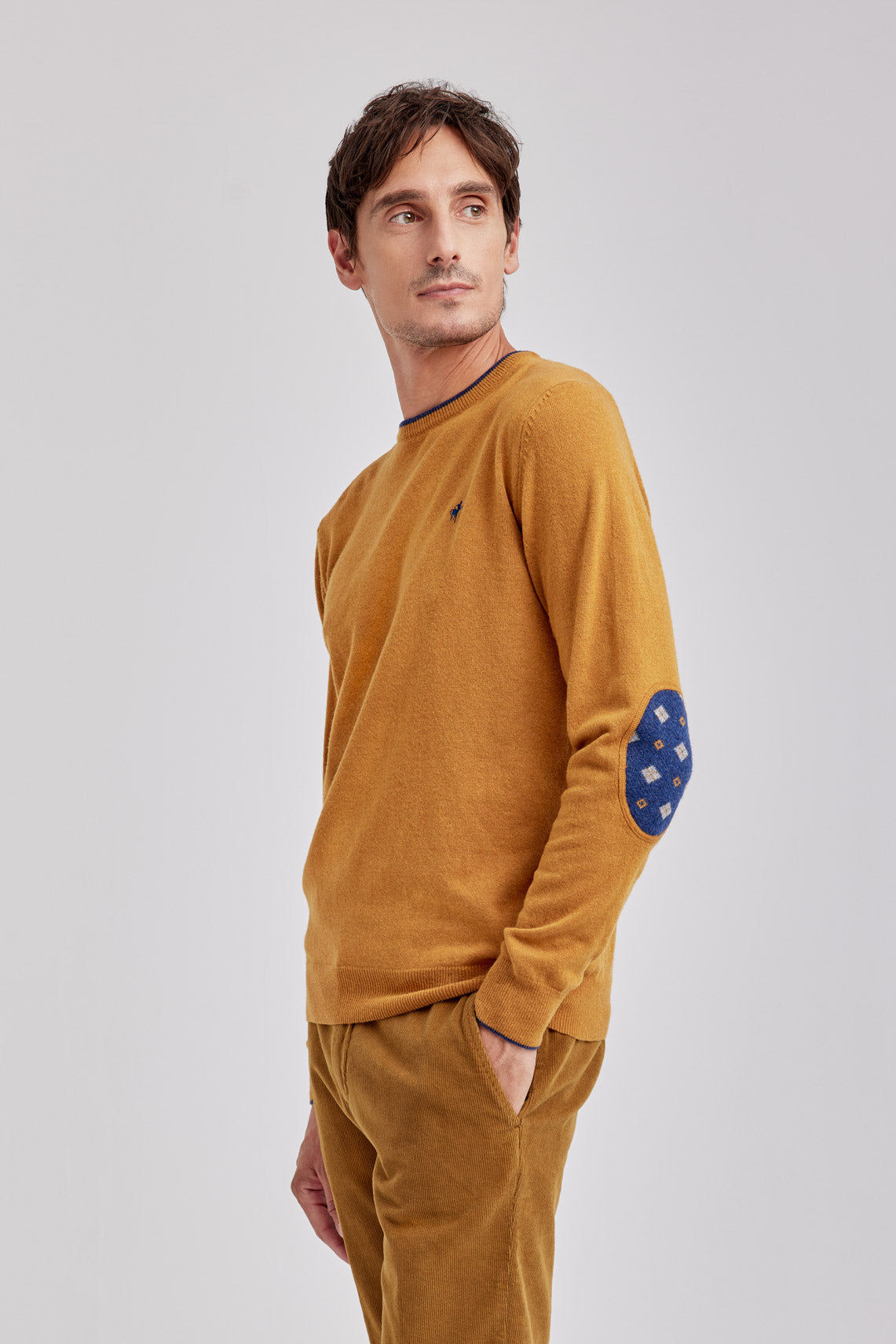 MAGLIA GIROCOLLO IN MISTO LANA  |6068|
