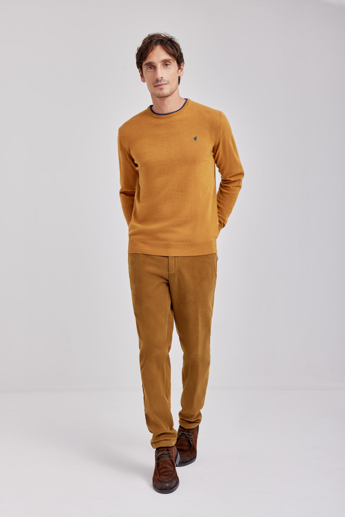 MAGLIA GIROCOLLO IN MISTO LANA  |6158|