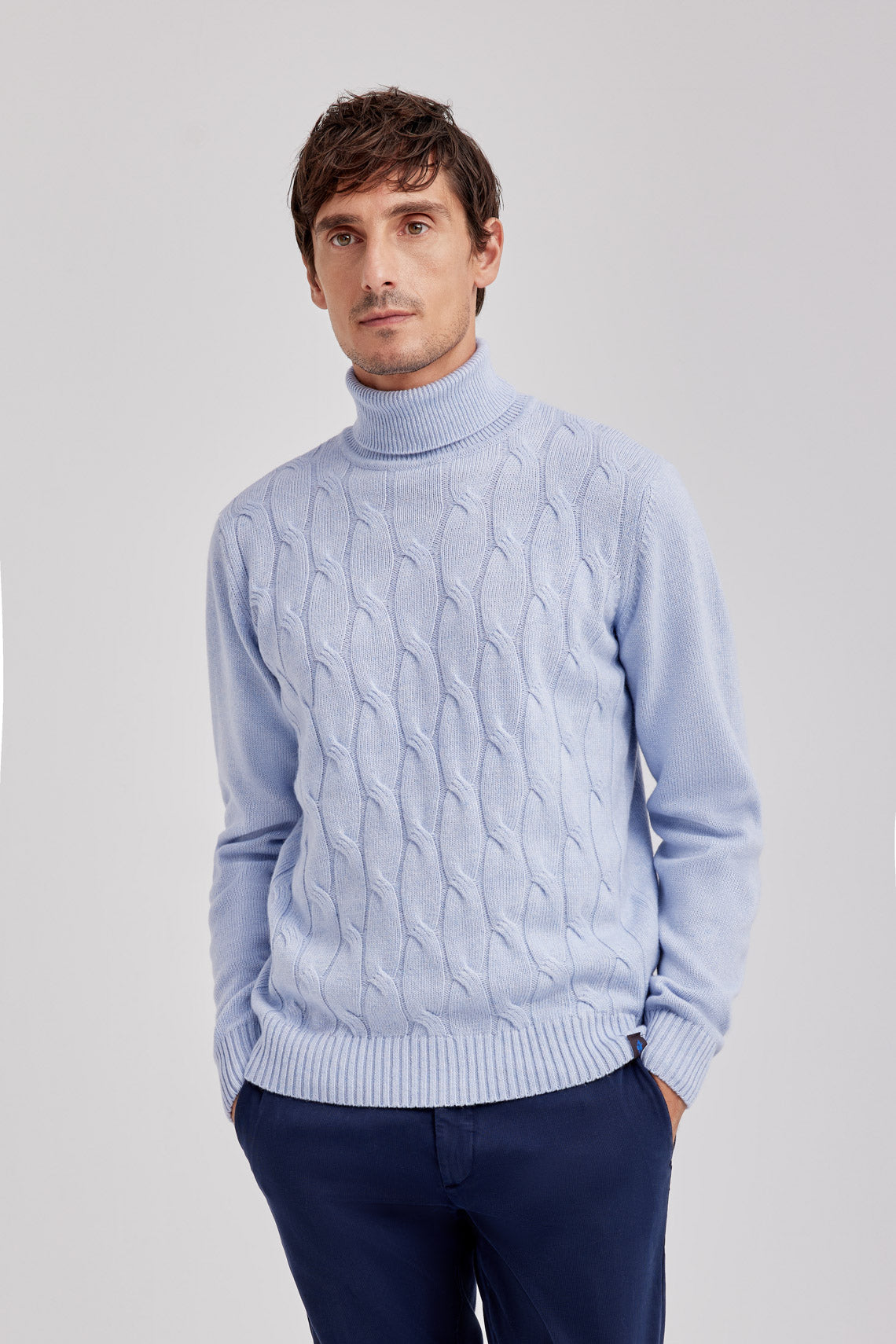 MAGLIA  DOLCEVITA  MISTO CACHEMIRE  |6024|