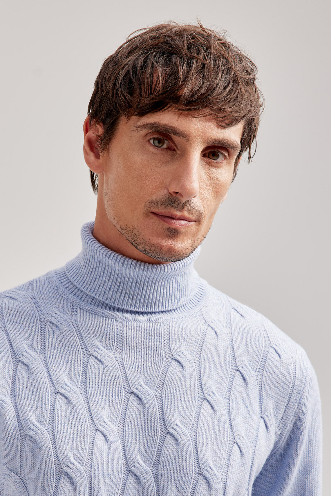 MAGLIA  DOLCEVITA  MISTO CACHEMIRE  |6114|