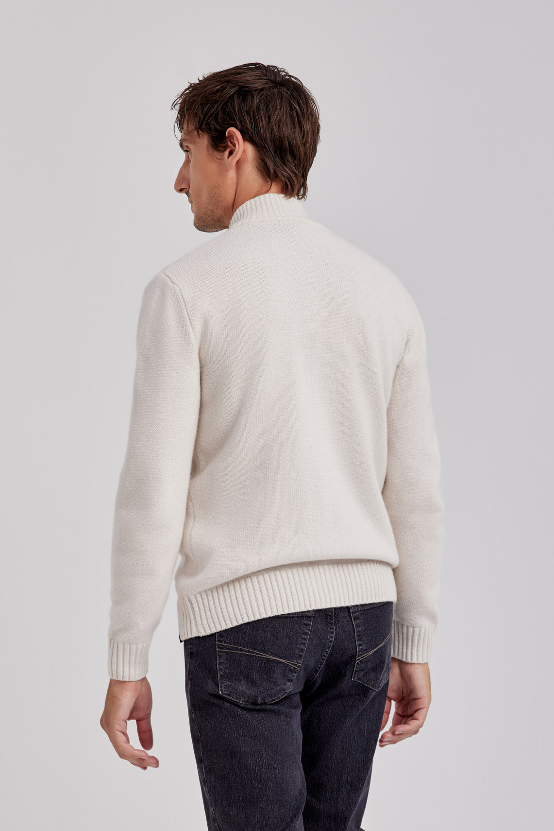 MAGLIA CARDIGAN BOTTONI MISTO CACHEMIRE |6119|