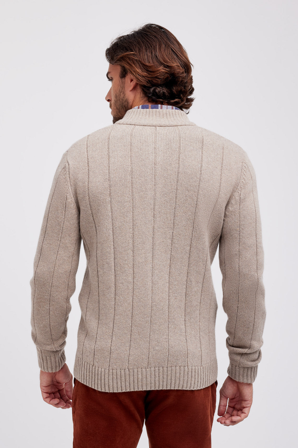 MAGLIA CARDIGAN MISTO CACHEMIRE |5753|