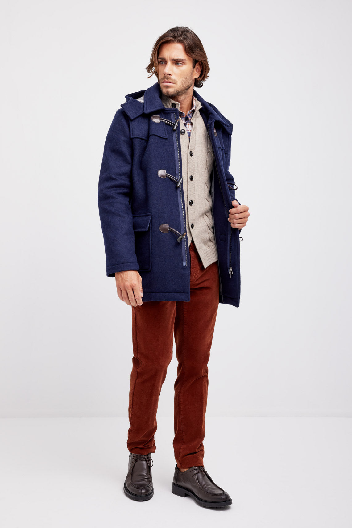 MAGLIA CARDIGAN MISTO CACHEMIRE |5786|