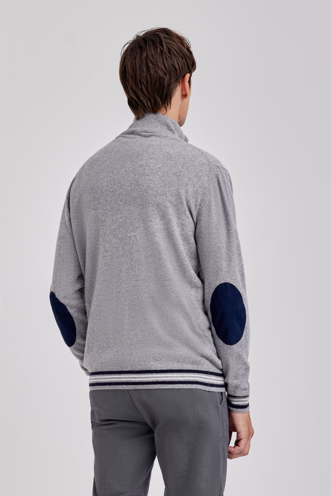 MAGLIA CARDIGAN FULL ZIP MISTO LANA |6123|