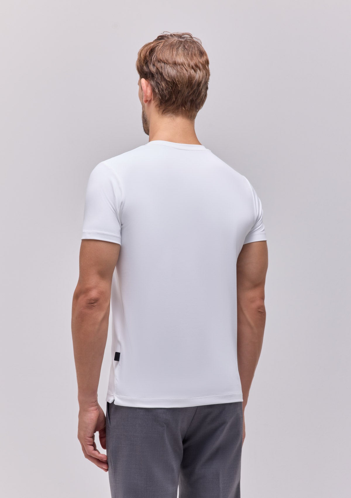 MAGLIA GIROCOLLO MANICA CORTA |4876|