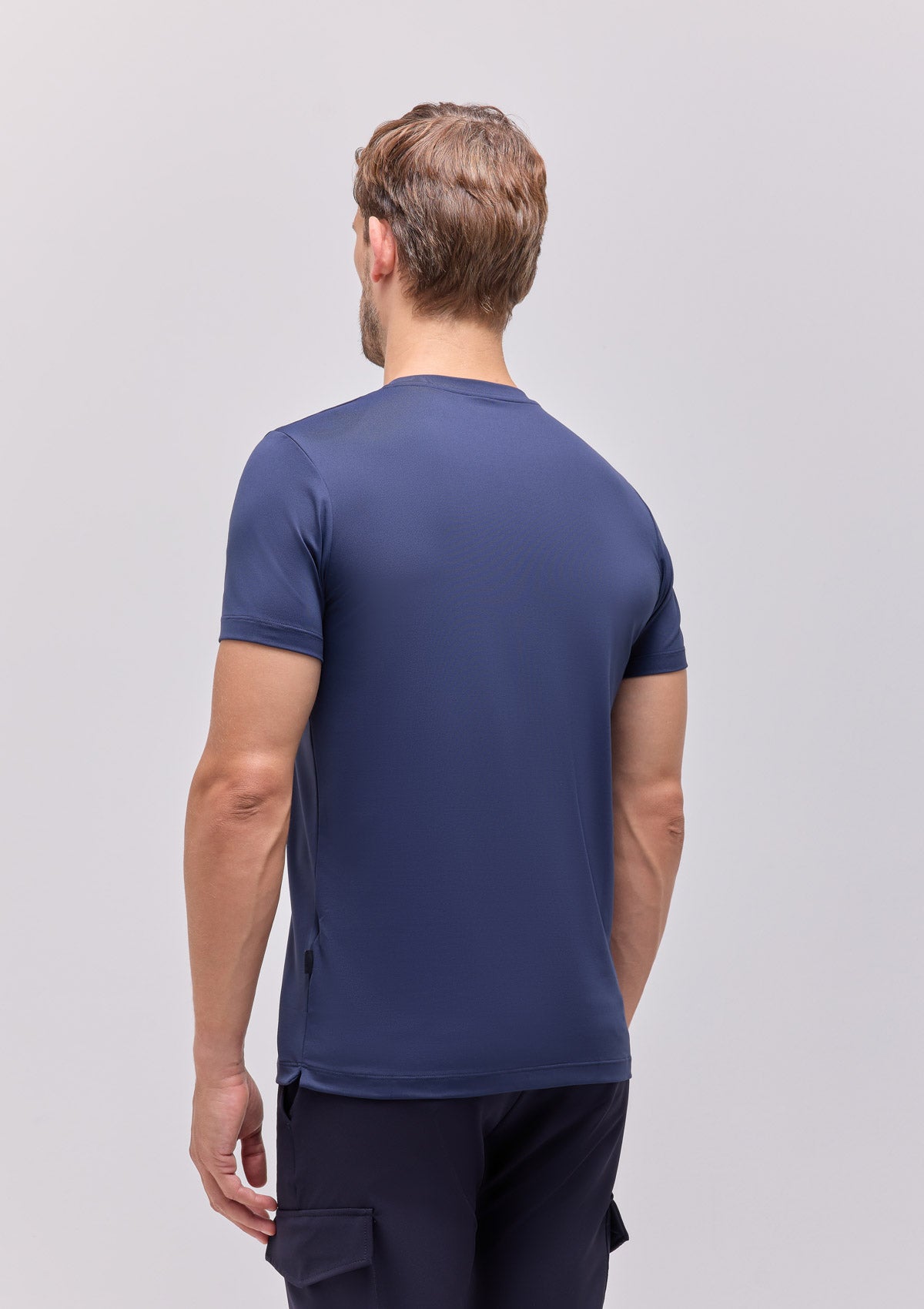 MAGLIA GIROCOLLO MANICA CORTA |4966|