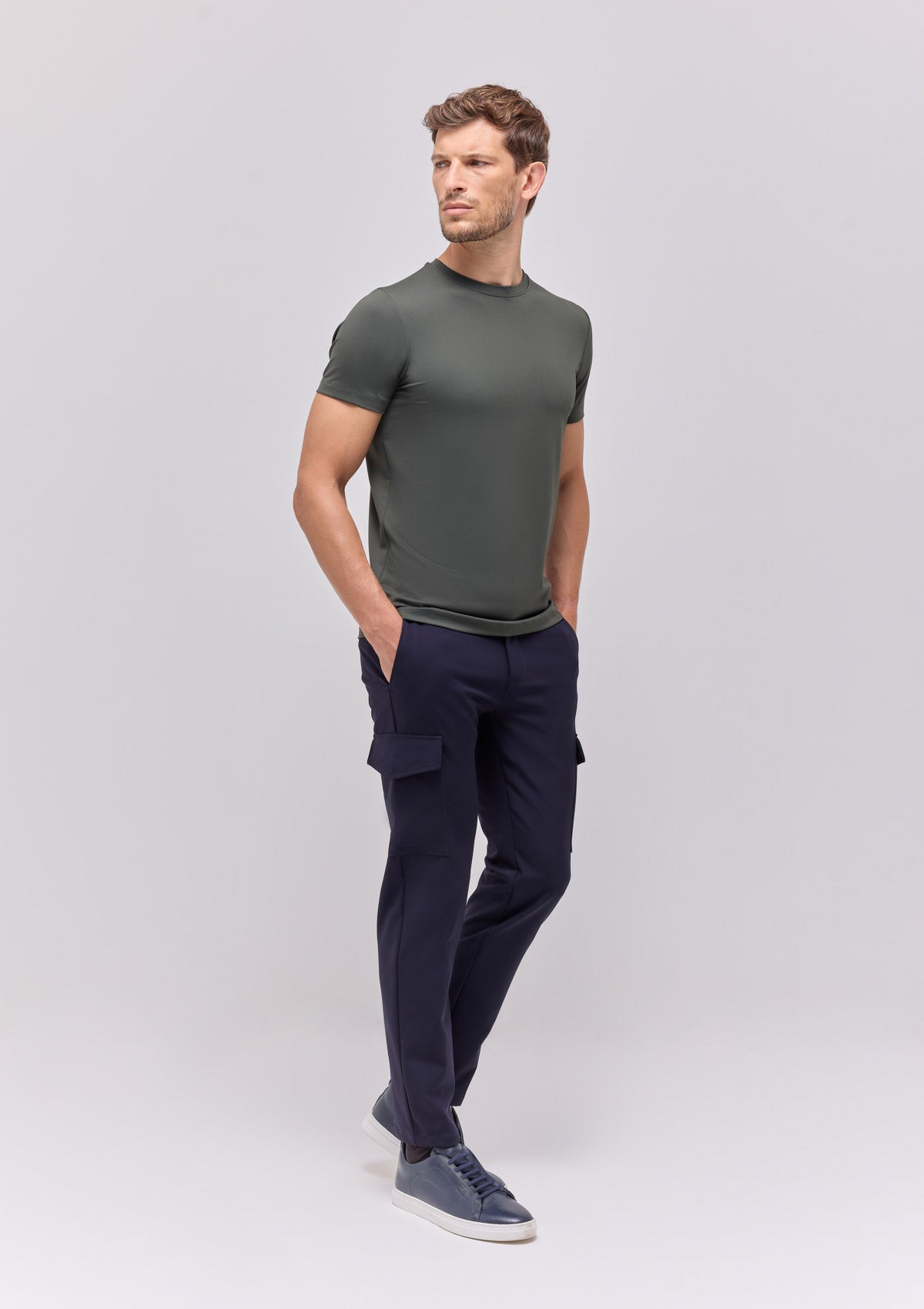 MAGLIA GIROCOLLO MANICA CORTA |4789|