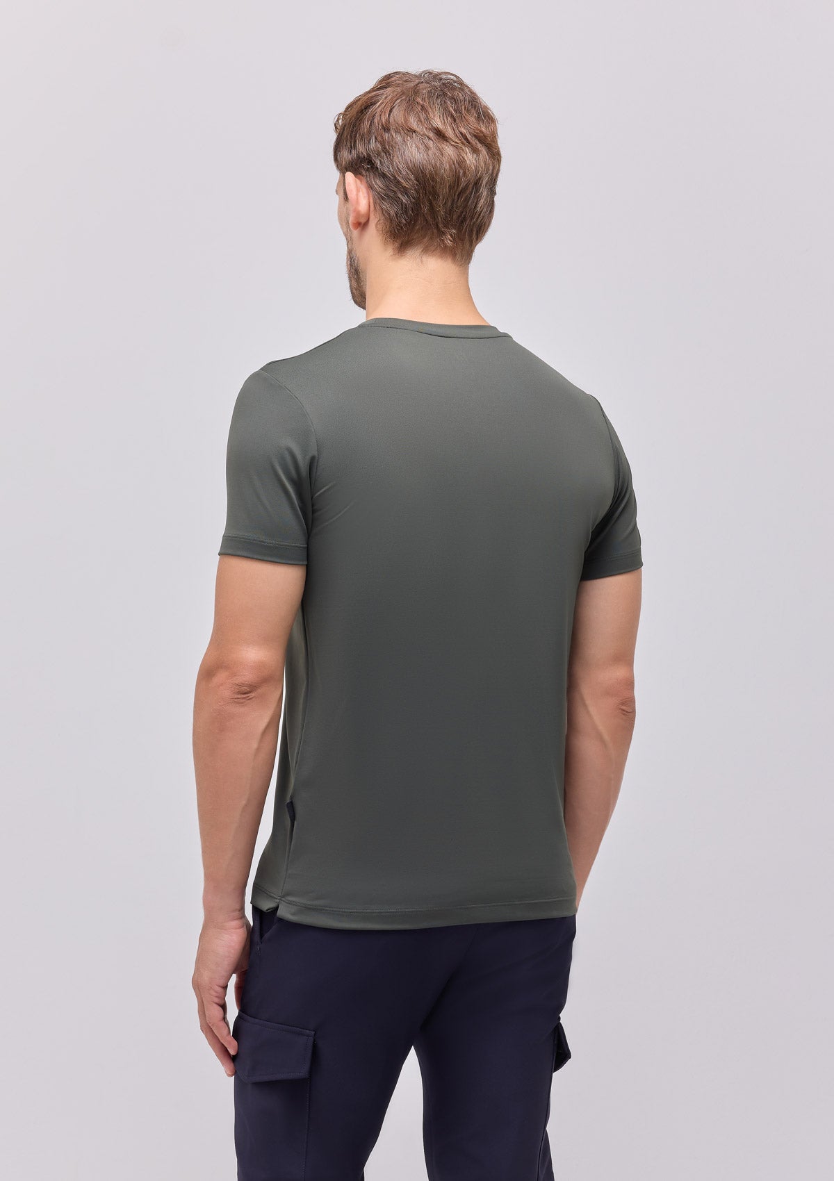 MAGLIA GIROCOLLO MANICA CORTA |4967|