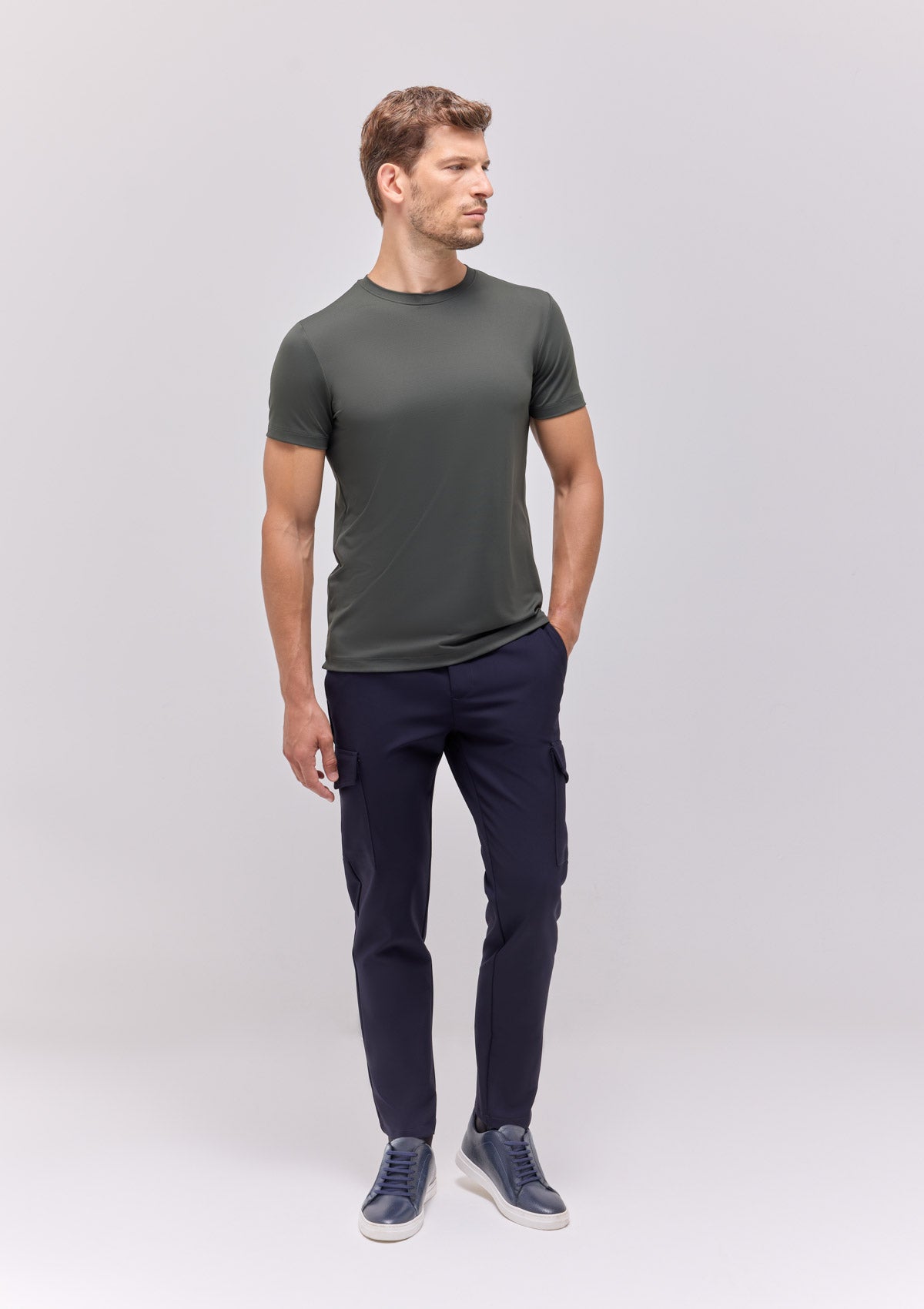 MAGLIA GIROCOLLO MANICA CORTA |5056|
