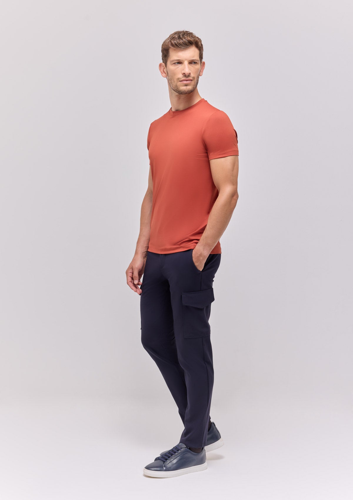 MAGLIA GIROCOLLO MANICA CORTA |5057|