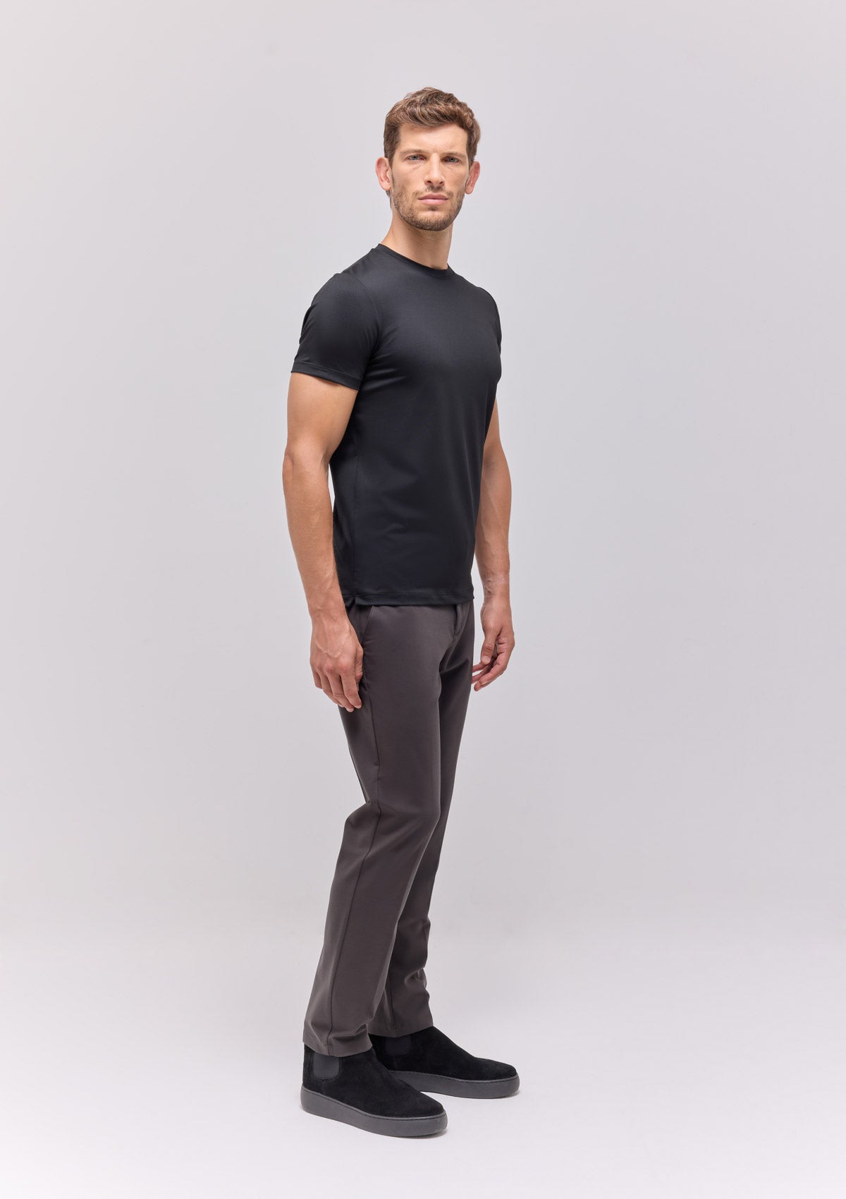 MAGLIA GIROCOLLO MANICA CORTA |5058|