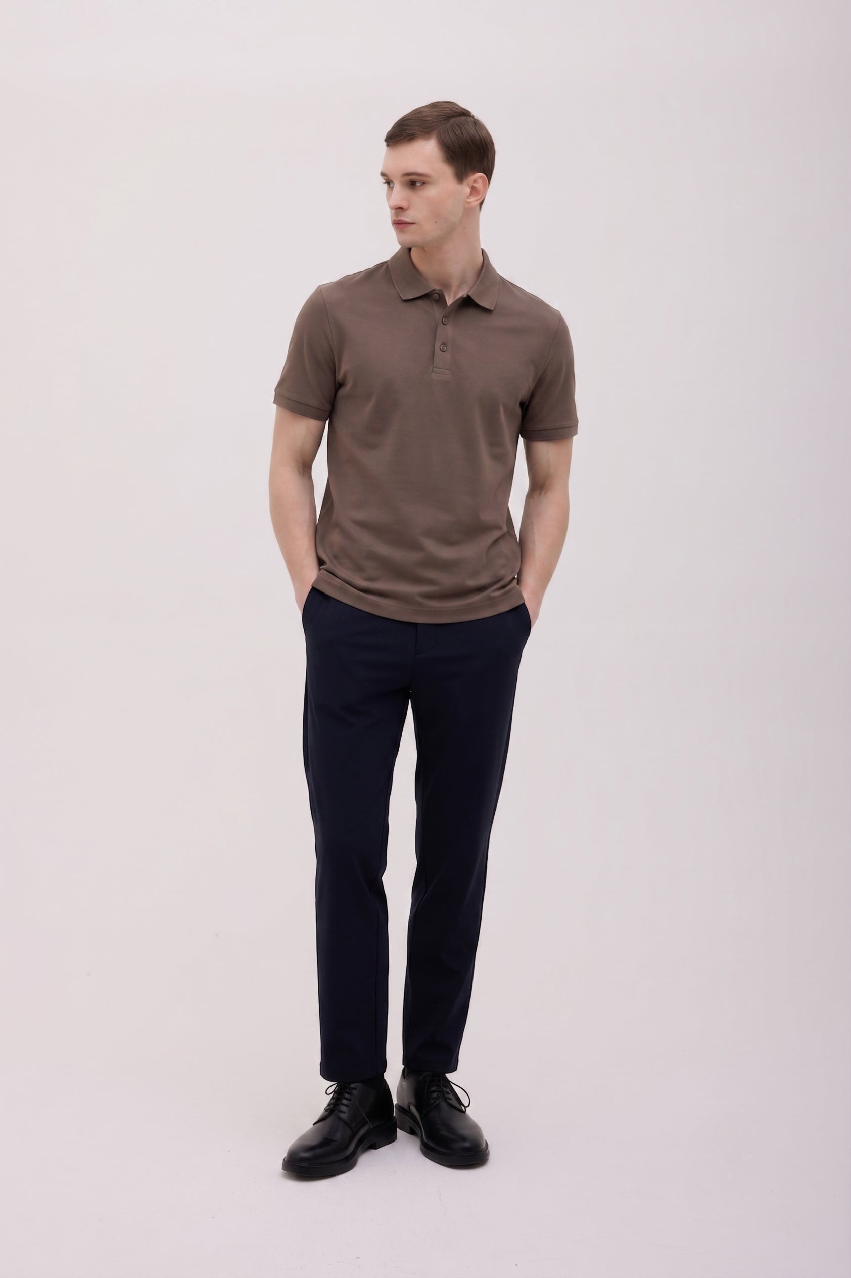 CAMICIA MANICA CORTA IN JERSEY TECHNO